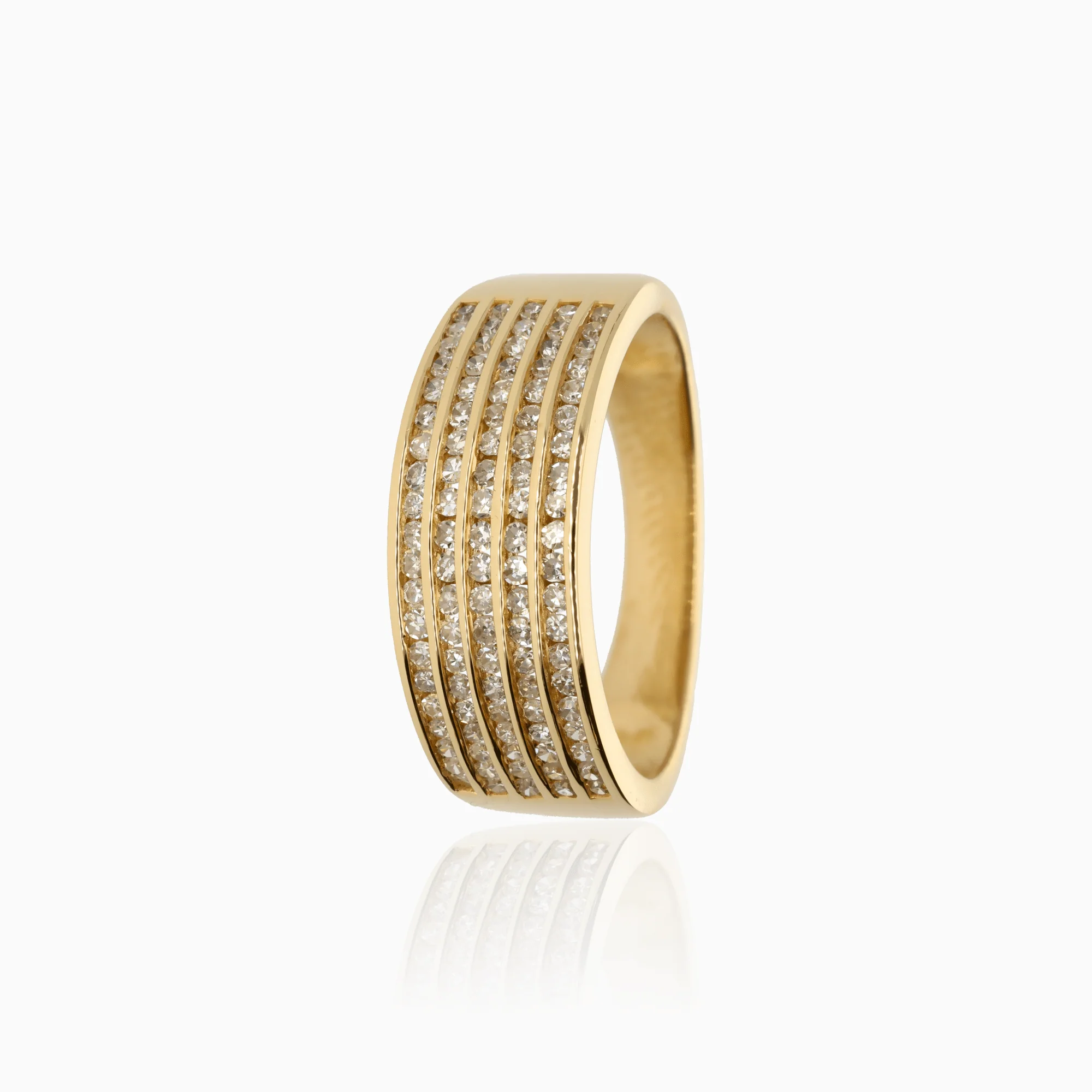 Diamond ring 0.50ct 18K