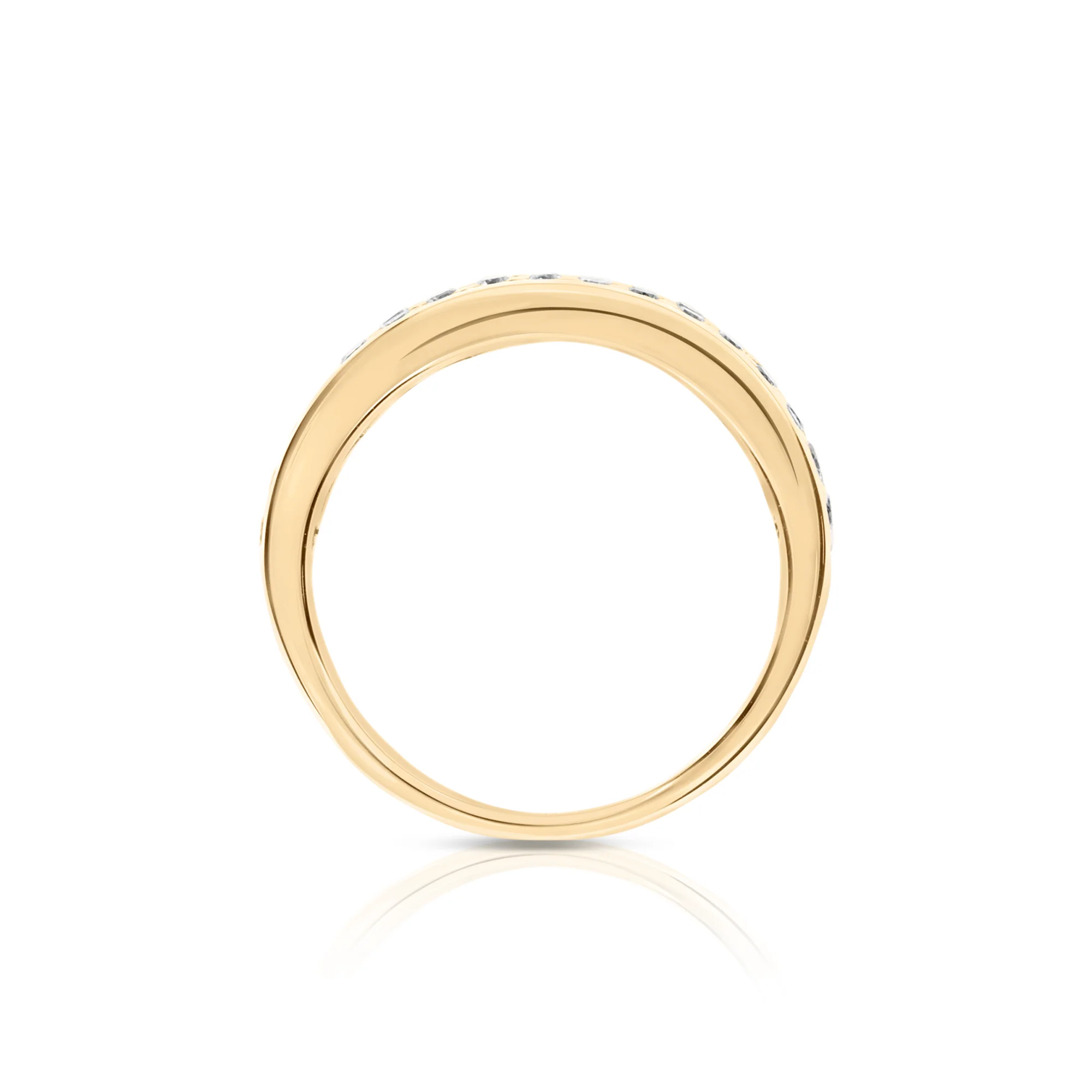 Diamond ring 0.50ct 18K gold - Image 2