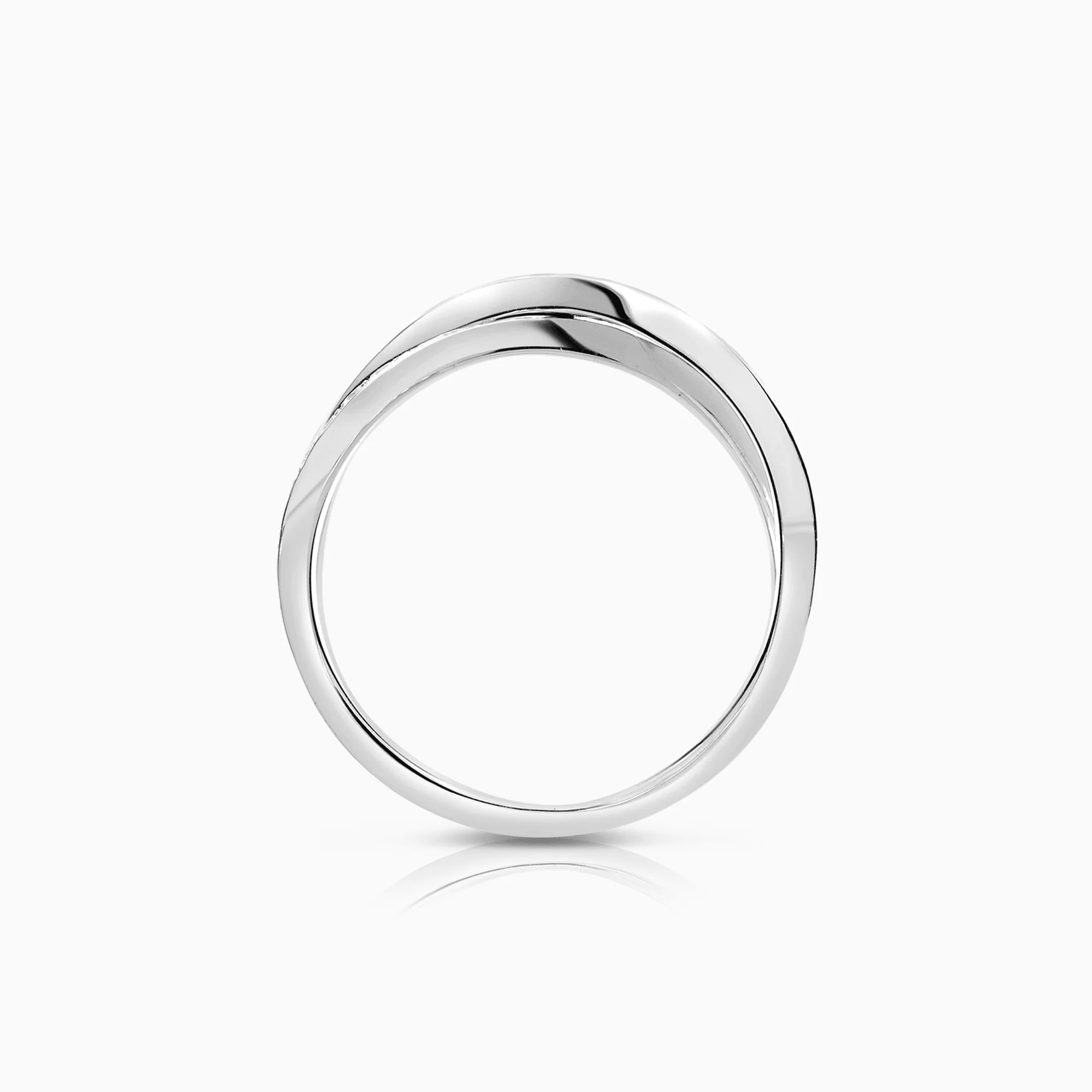 Diamond ring 0.55ct 18K white gold - Image 2