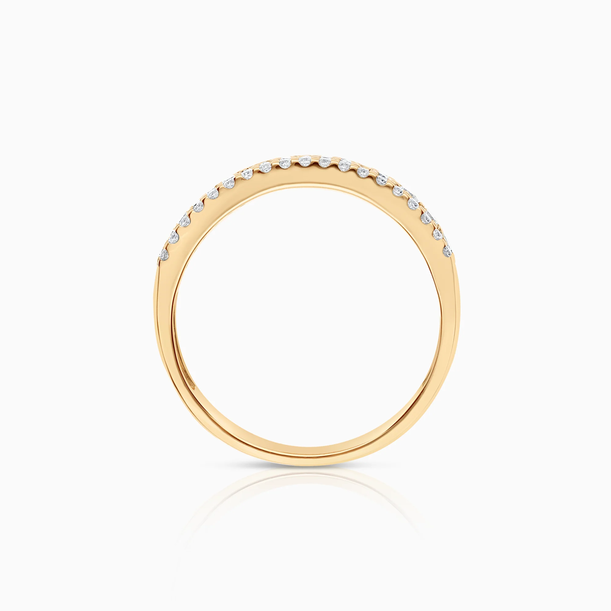 Diamond ring 0.62ct 18K gold - Image 2