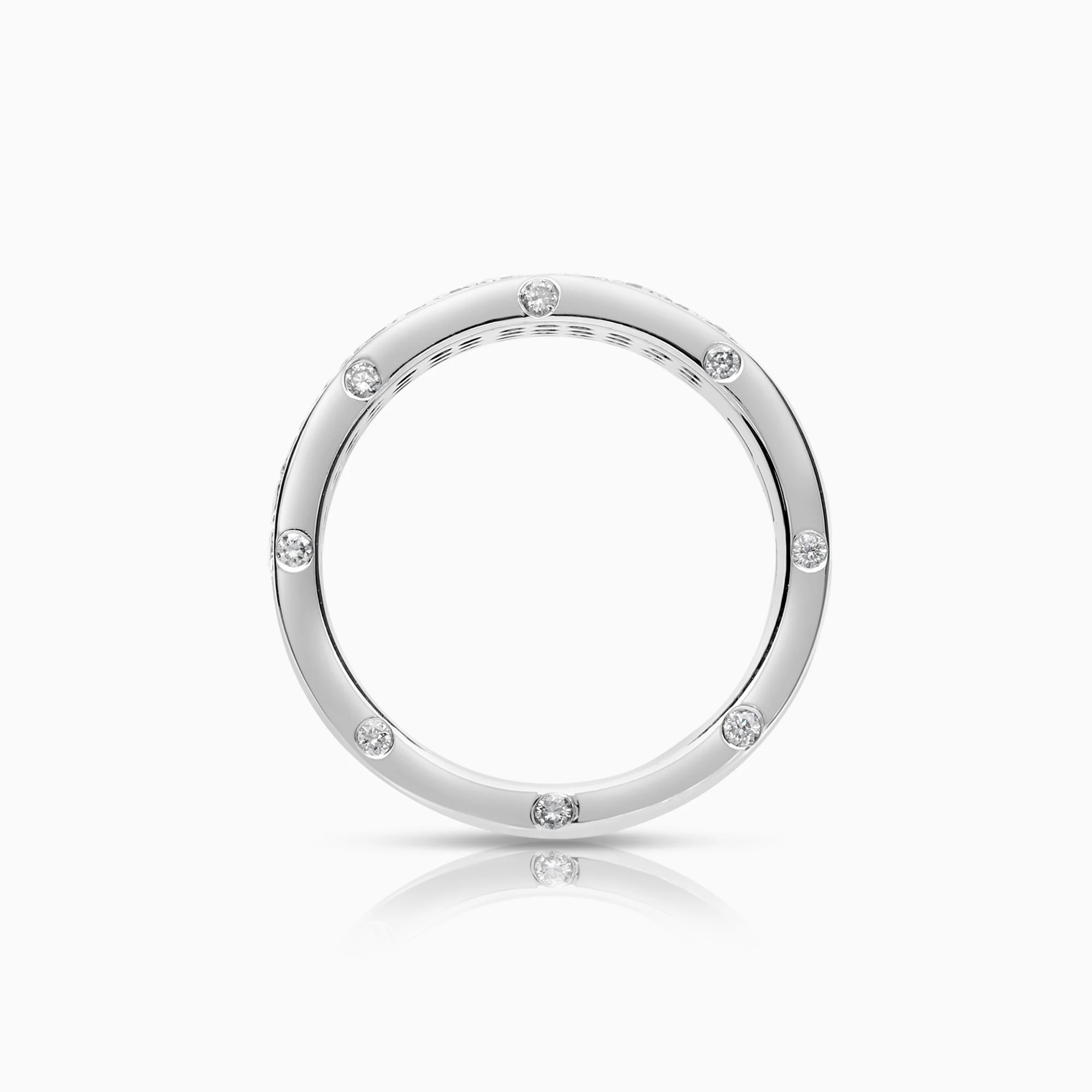 Diamond ring 0.64ct 18K white gold - Image 2