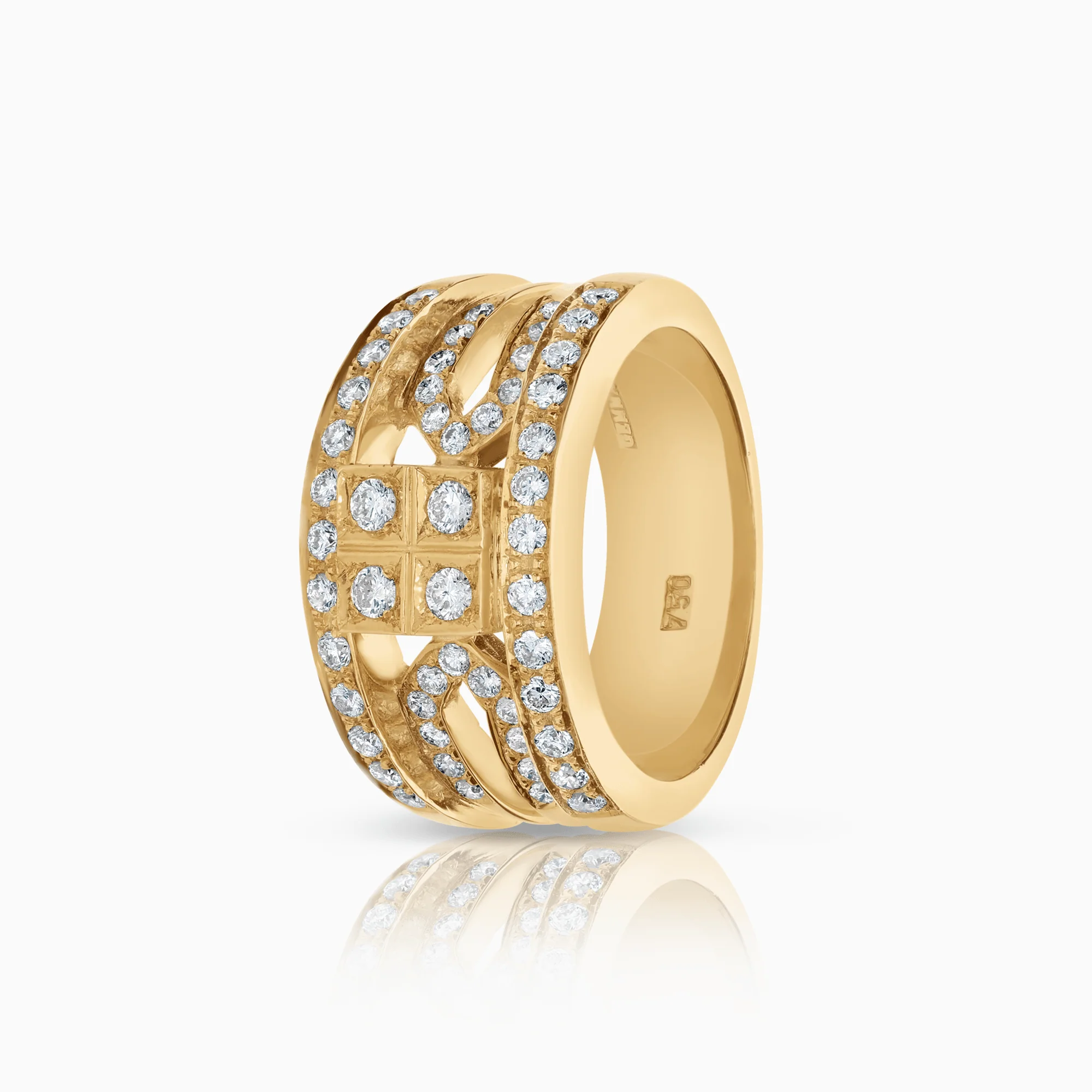 Diamond ring 0.75ct 18K gold