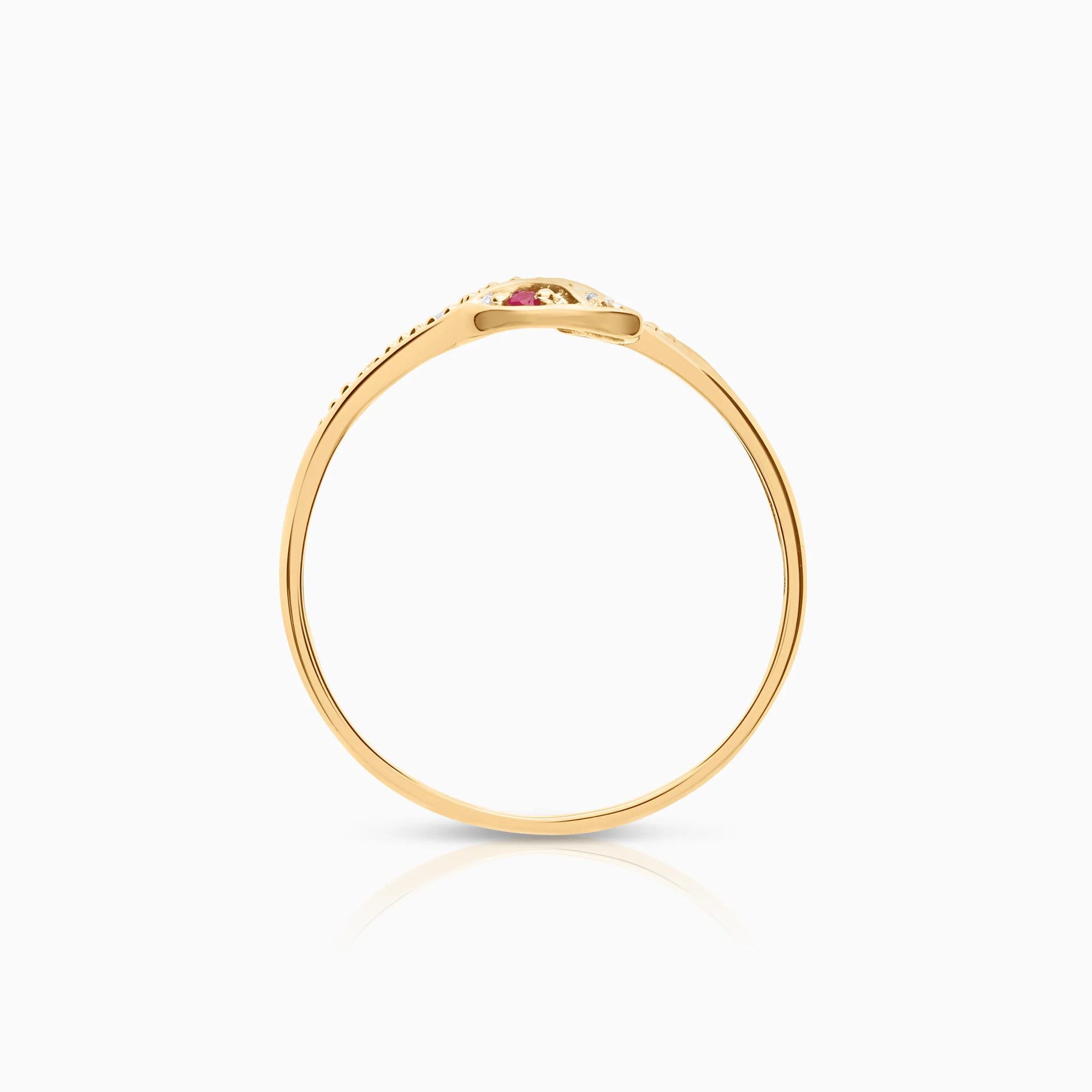 Diamond ring 1.78g 18K gold - Image 2