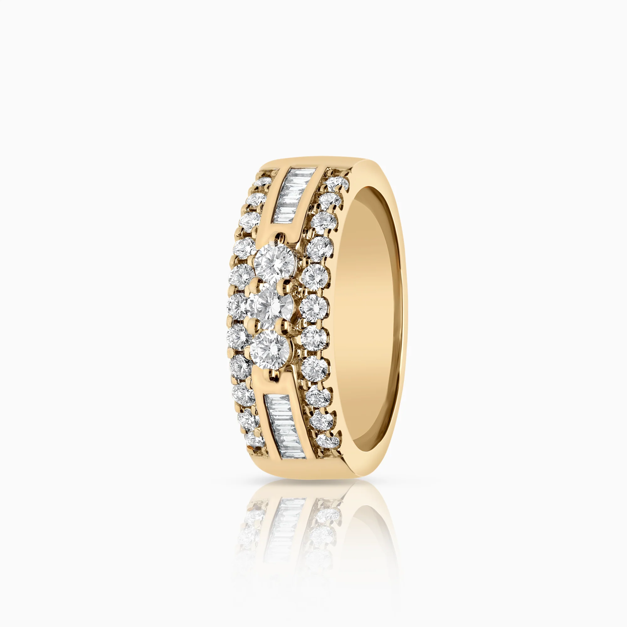 Diamond ring 1.00ct 18K gold