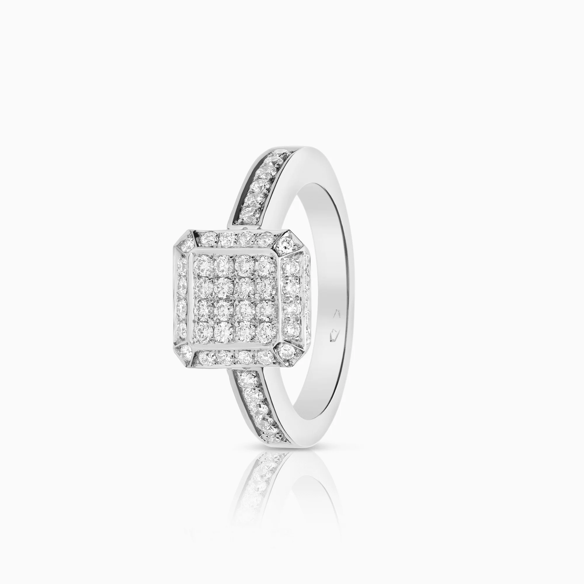 Diamond Ring 1.00ct 18K White Gold
