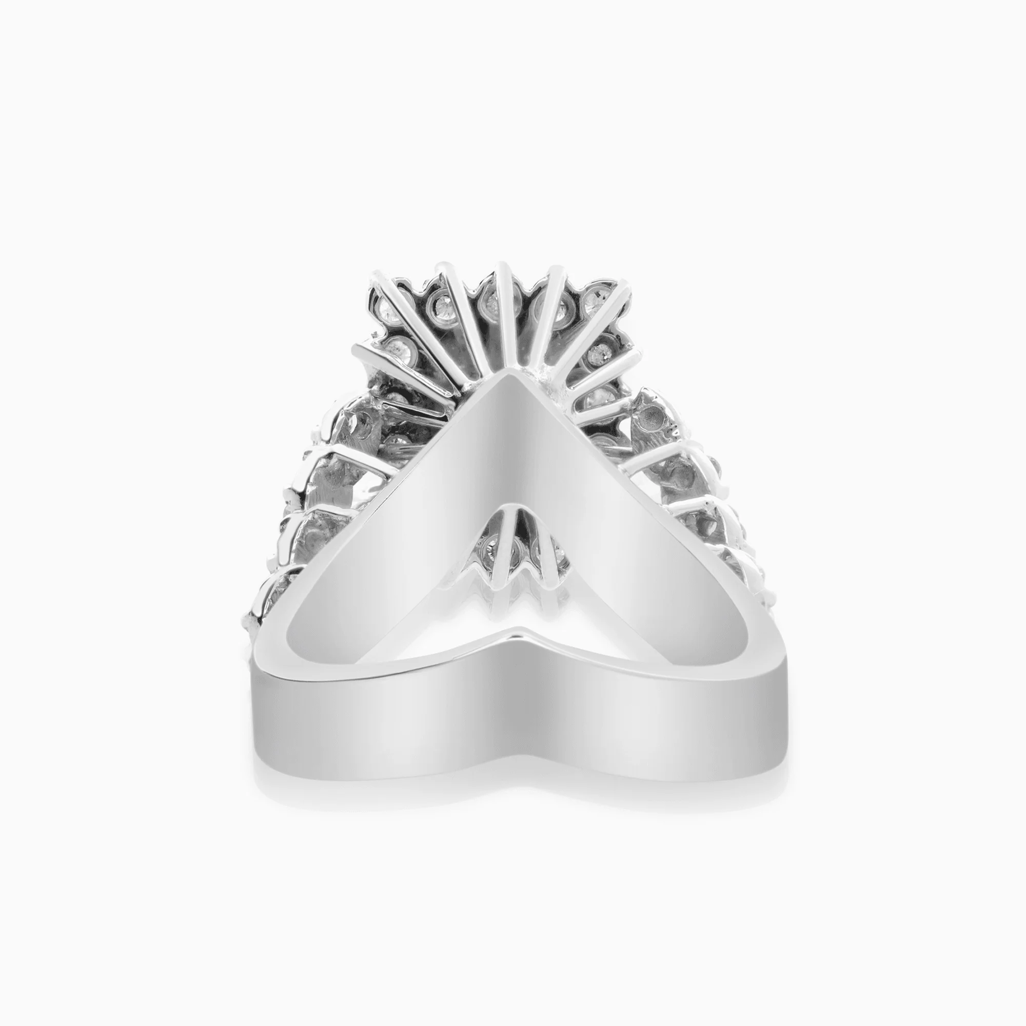 Diamond ring 1.67ct white gold - Image 3