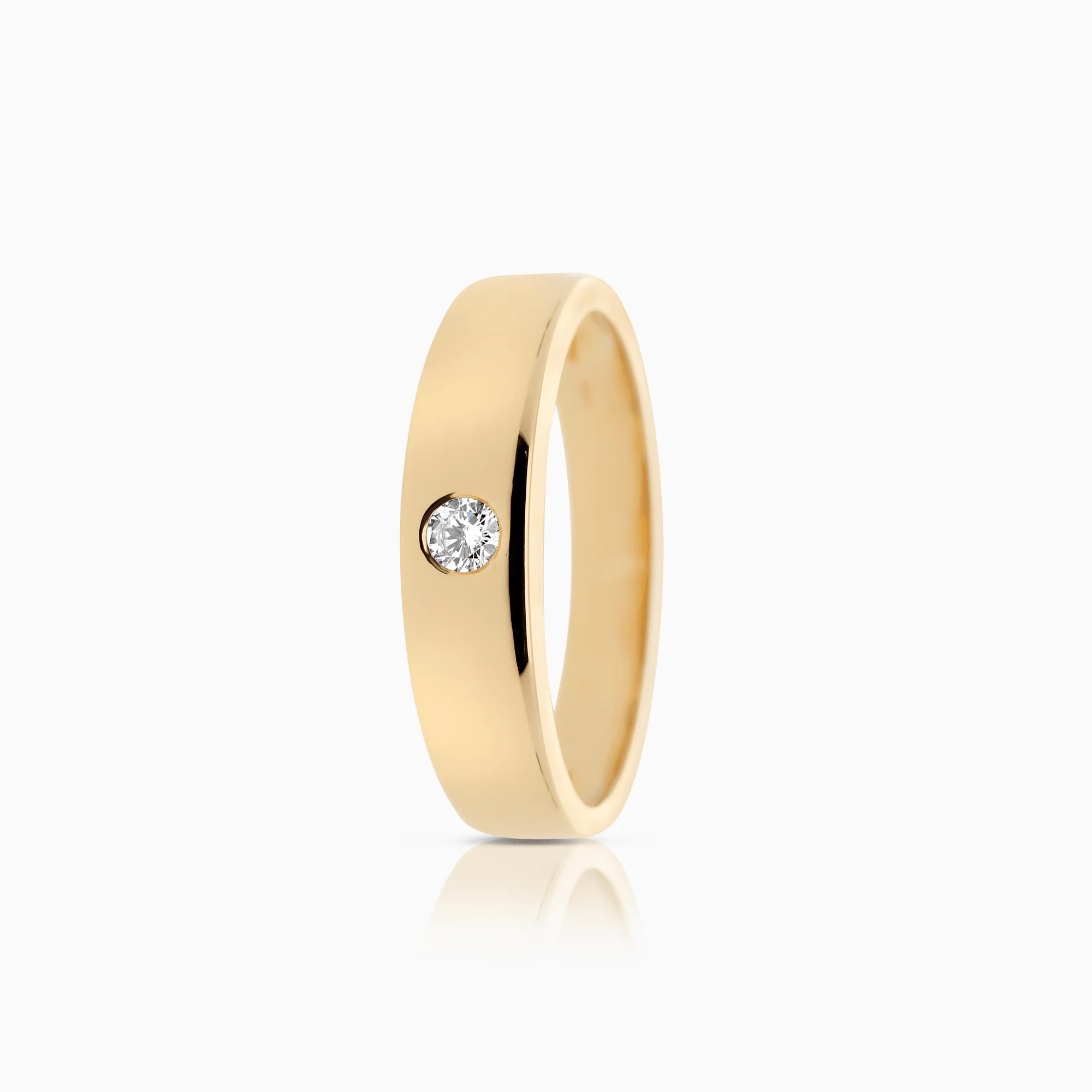 Diamond ring 4.35g 18K