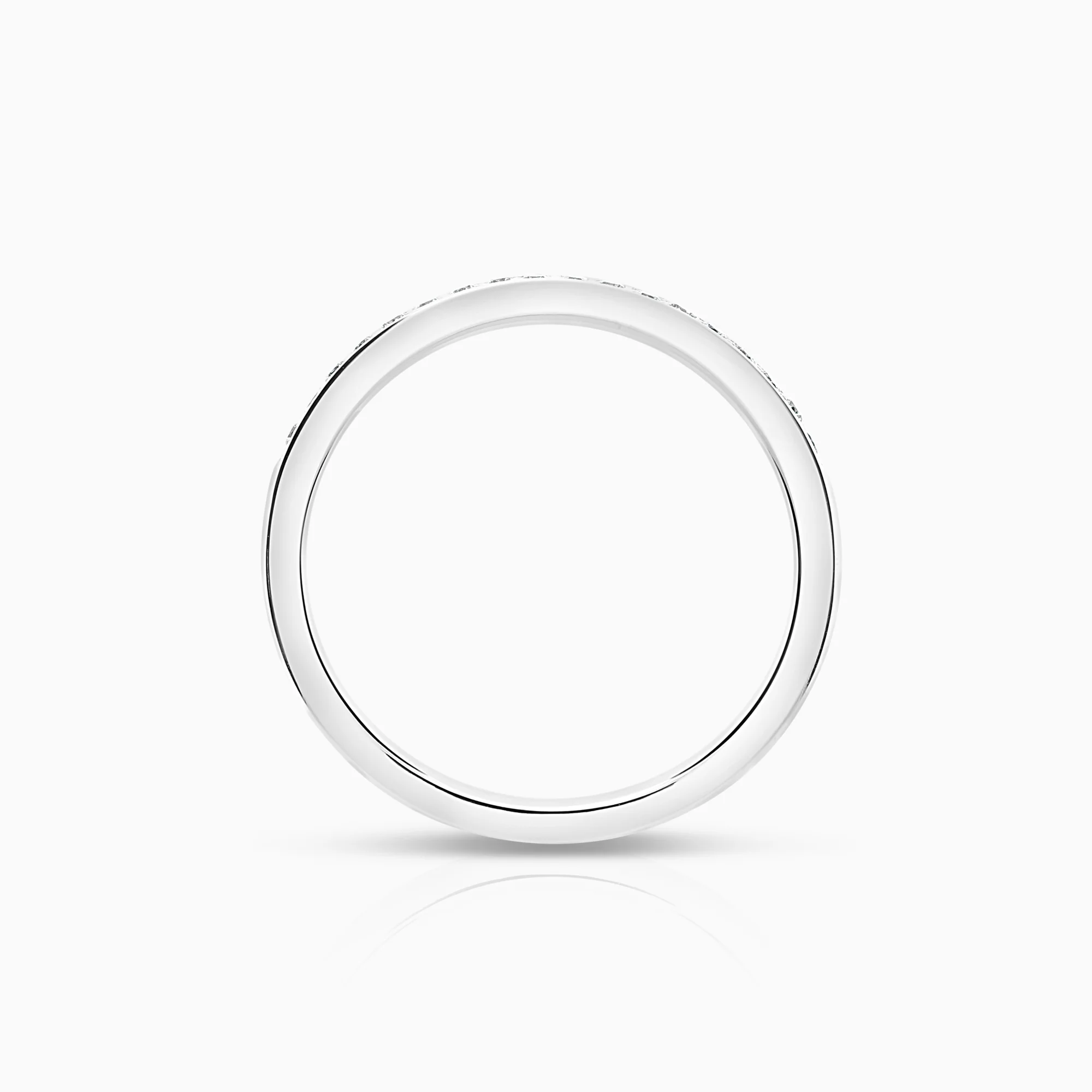 Diamond eternity ring 0.12ct 18K white gold - Image 2