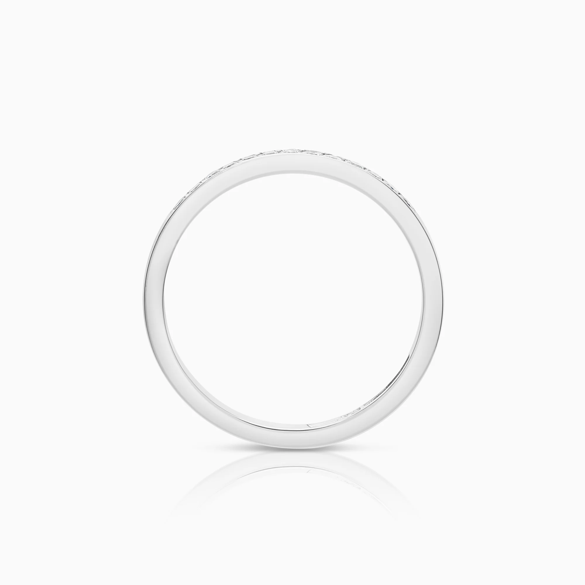 Diamond eternity ring 0.13ct 18K white gold - Image 2