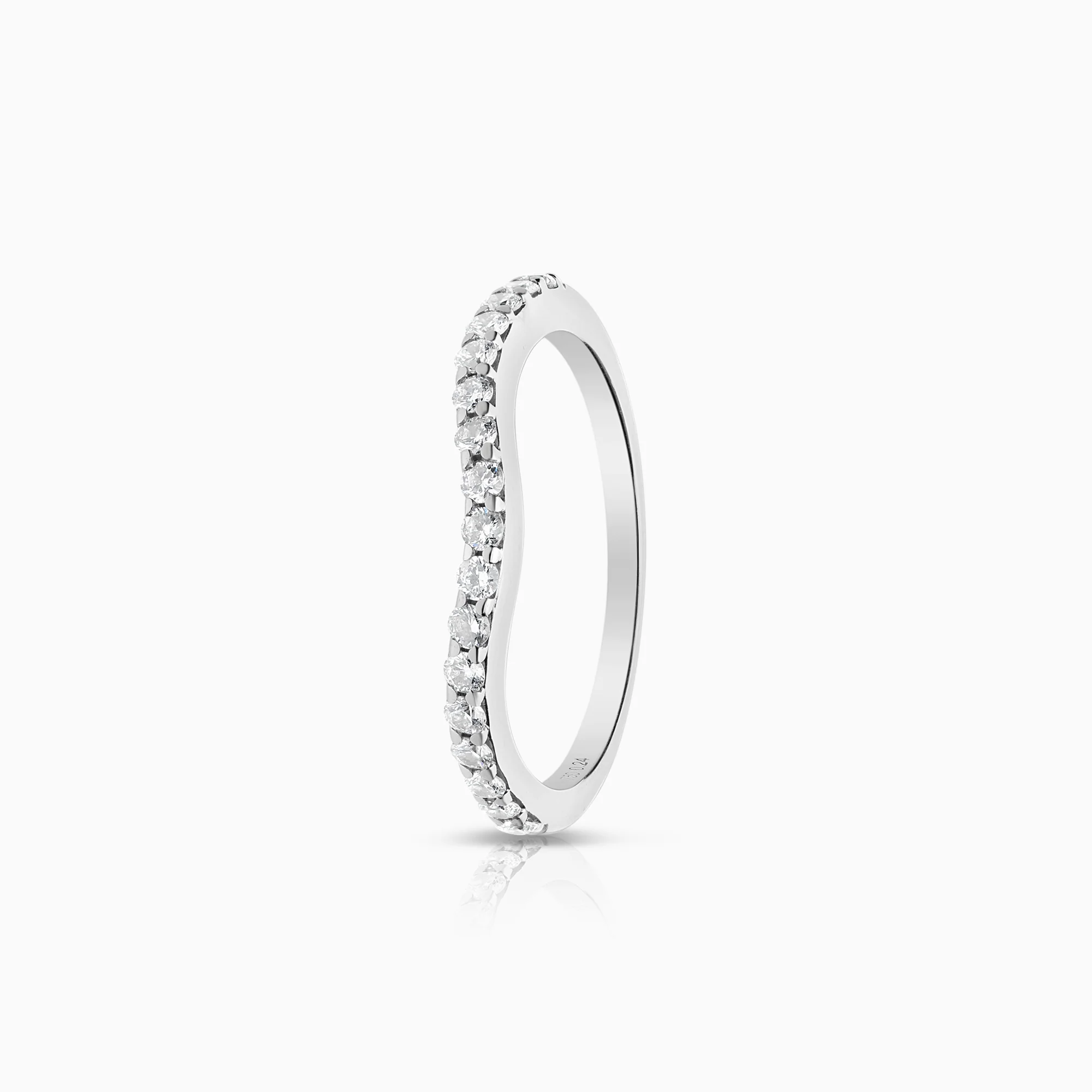 Diamond eternity ring 0.24ct 18K white gold
