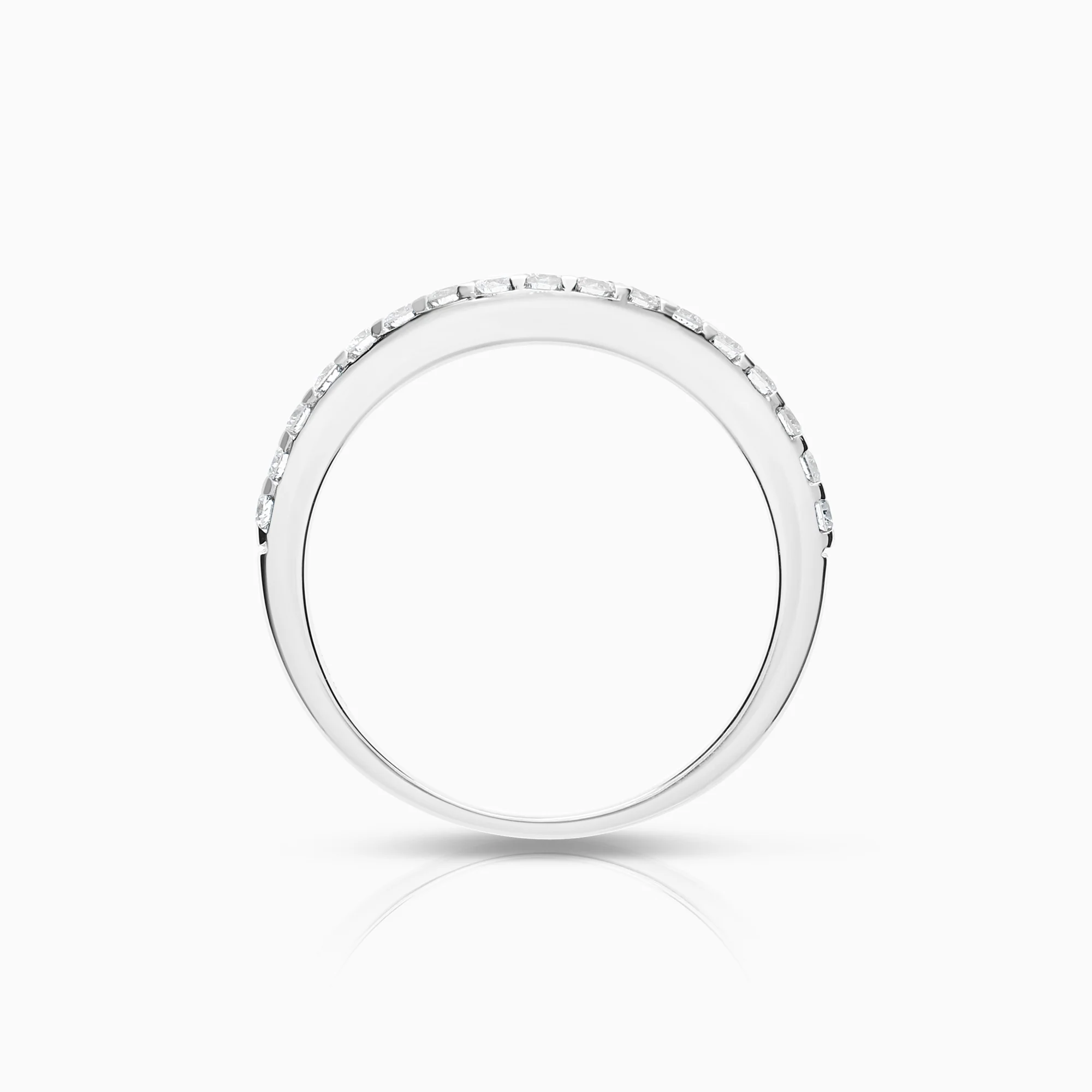 Diamond eternity ring 0.24ct 18K white gold - Image 2