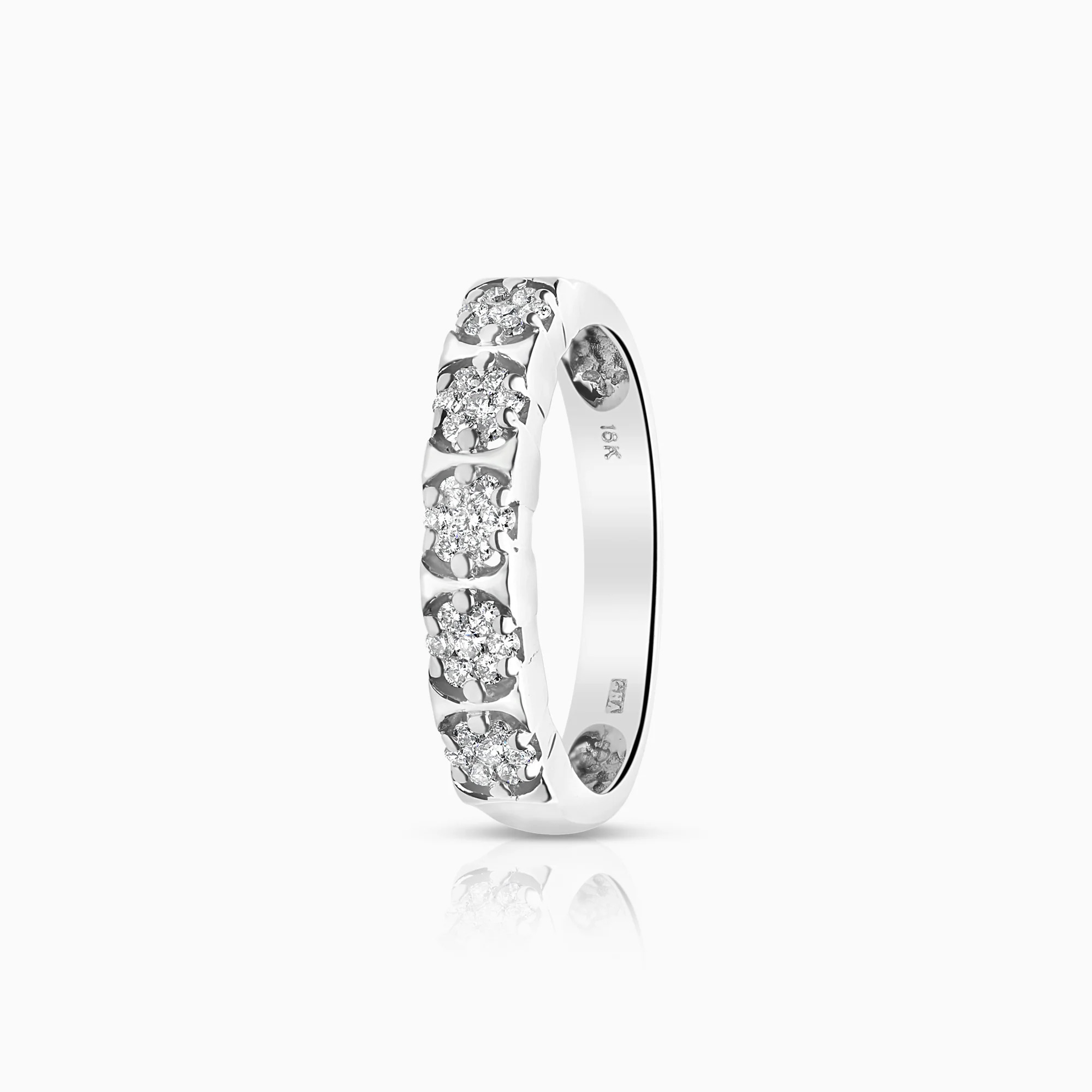 Diamond eternity ring 0.28ct 18K white gold