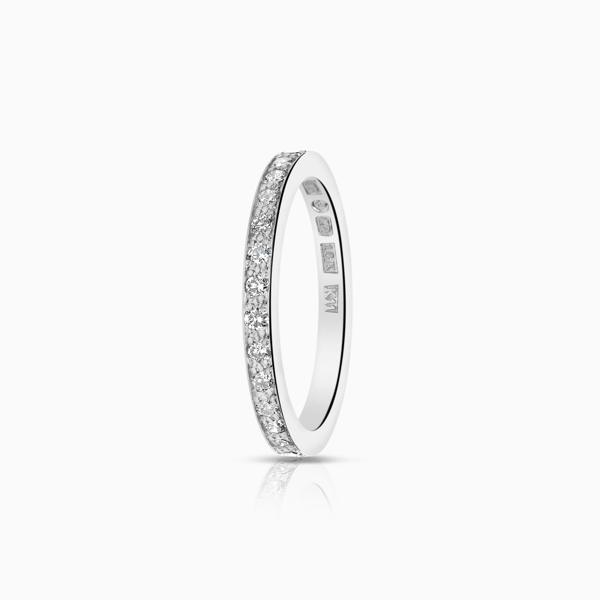 Diamond Eternity Ring 0.32ct 18K White Gold