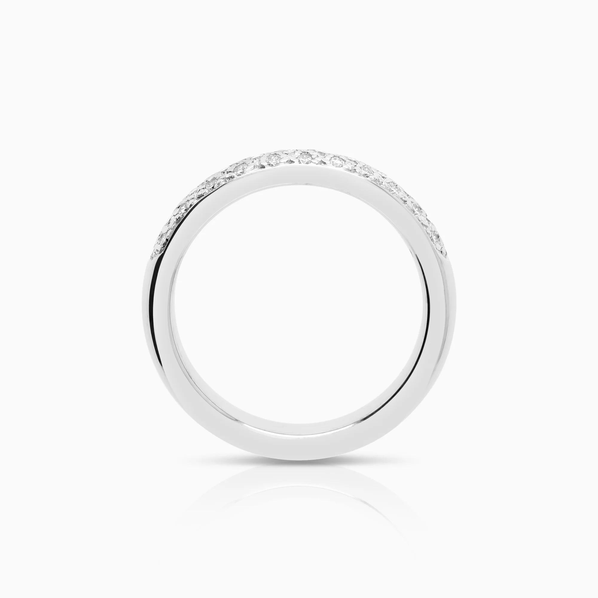 Diamond eternity ring 0.34ct 18K white gold - Image 2