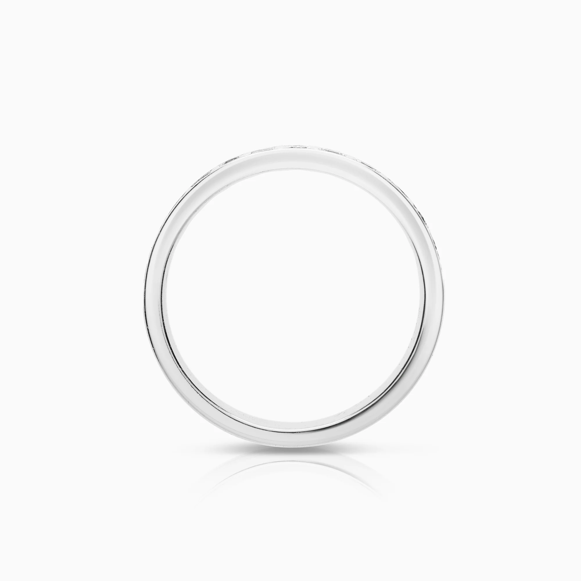 Diamond ring Eternity 0.36ct 18K white gold - Image 2