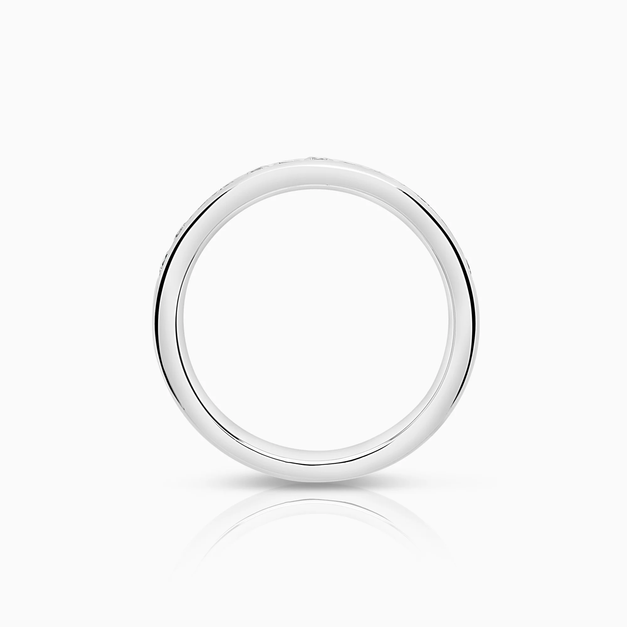 Diamond alliance ring 0.39ct 18K white gold - Image 2
