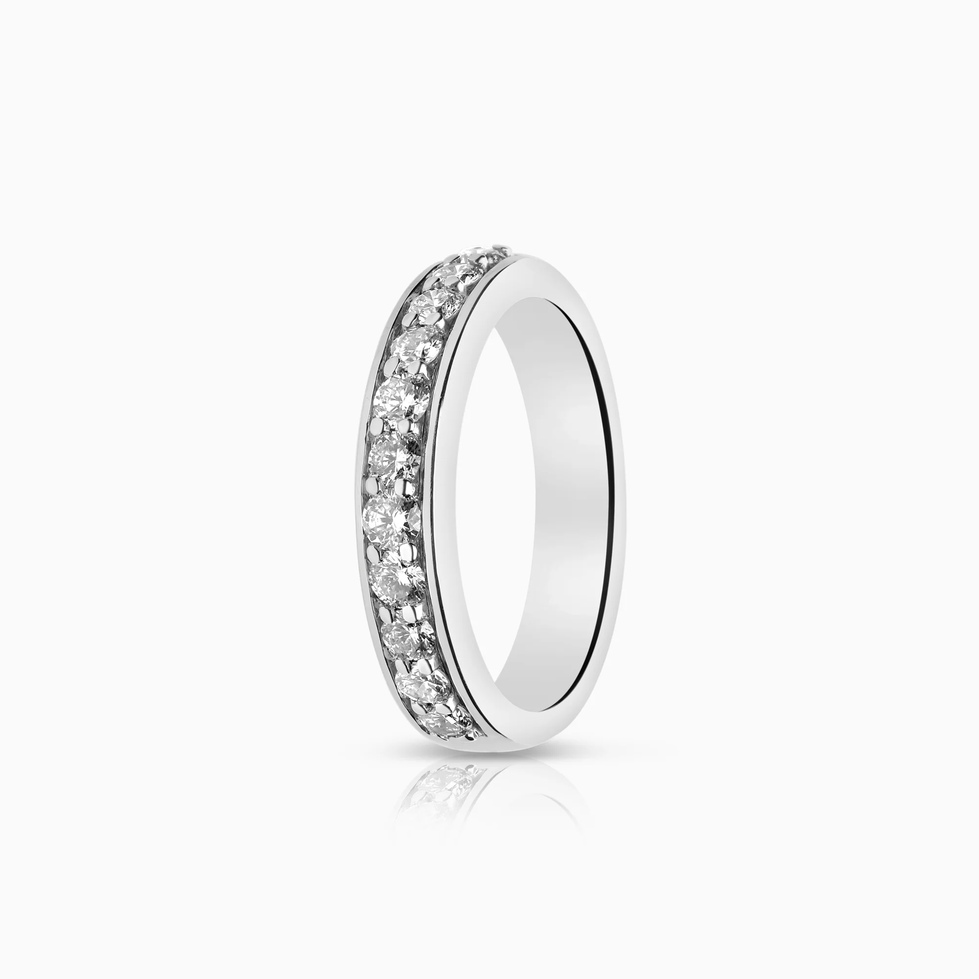 Diamond Eternity Ring 0.44ct 18K white gold