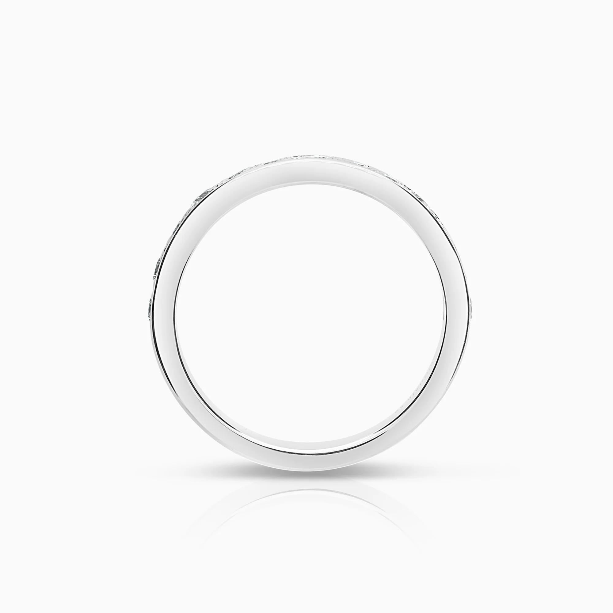 Diamond eternity ring 0.52ct 18K white gold - Image 2