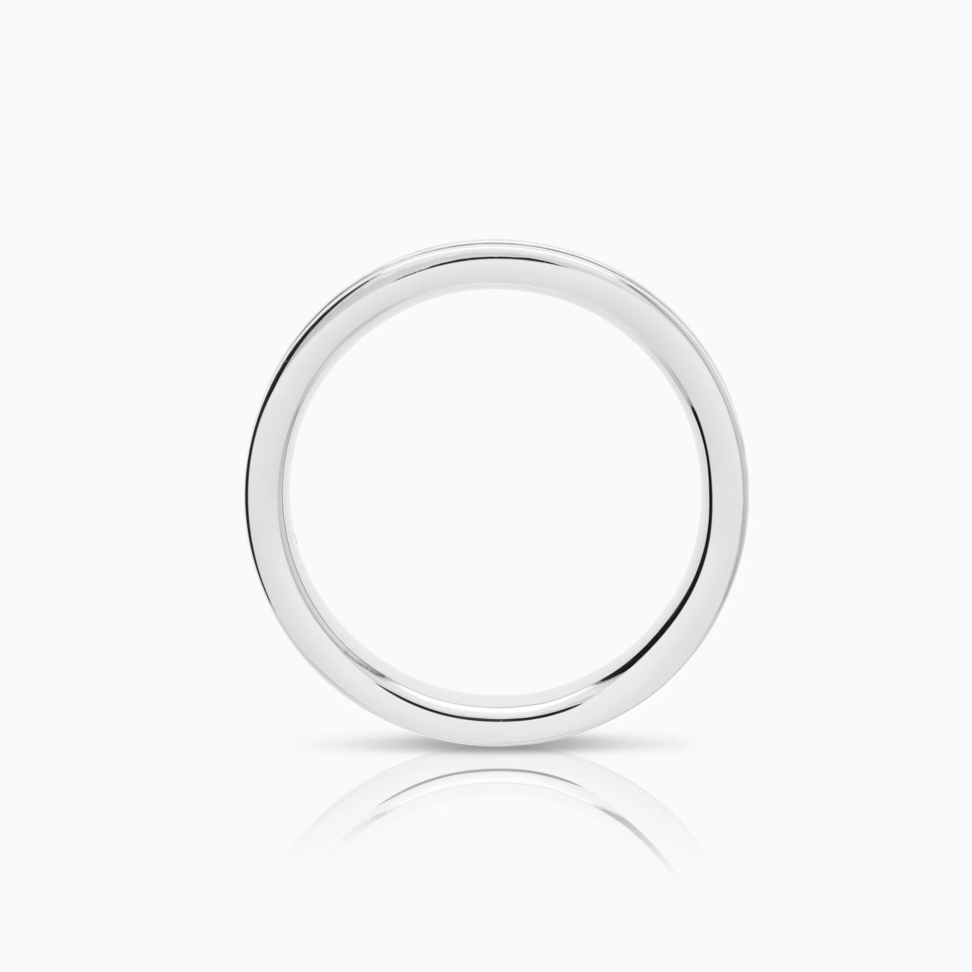 Diamond ring eternity 0.68ct 14K white gold - Image 2