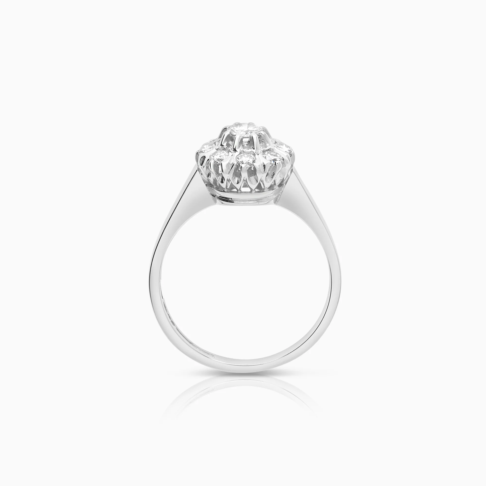 Diamond ring Carmosé 0.50ct 18K white gold - Image 2