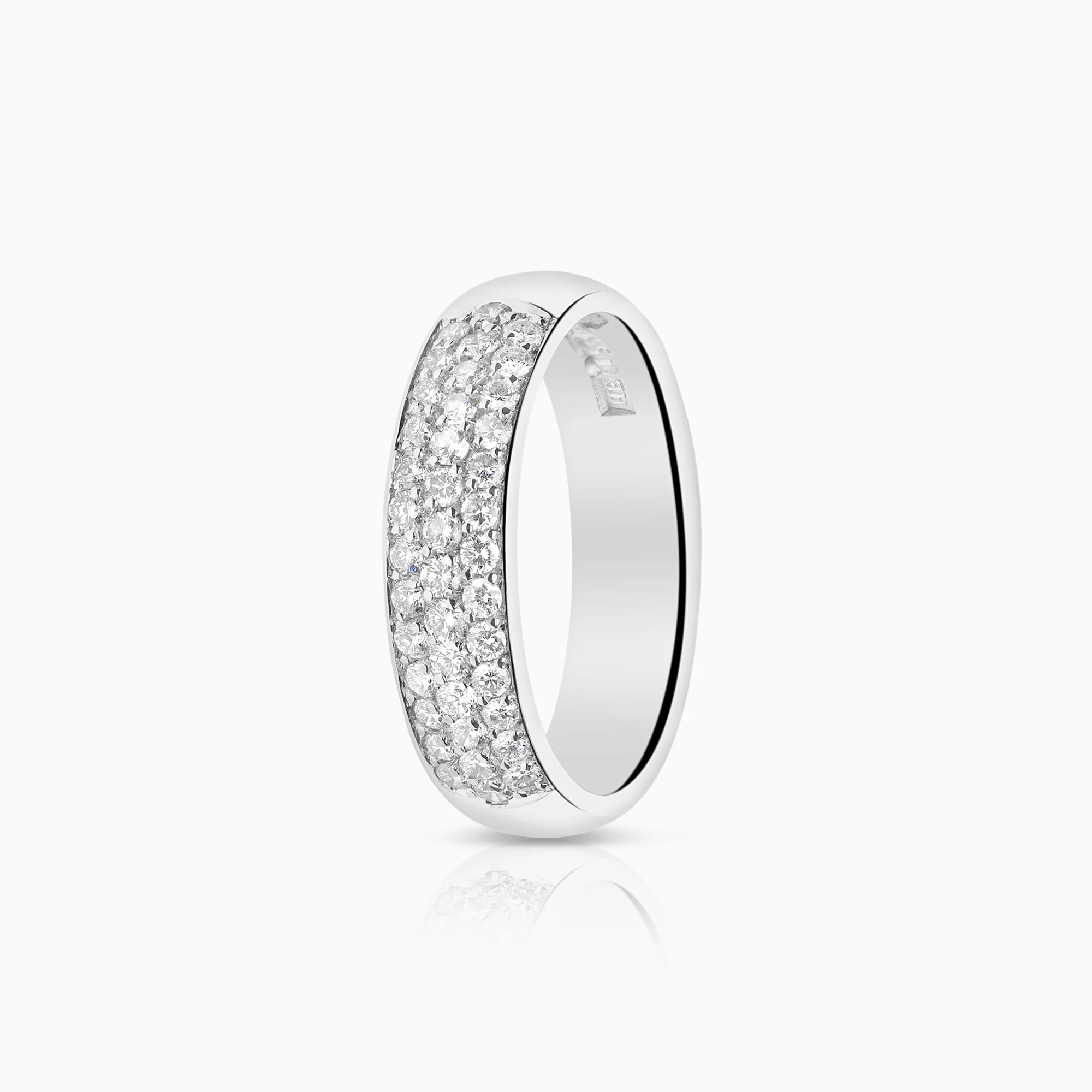 Diamond ring Engelbert 0.40ct 18K white gold
