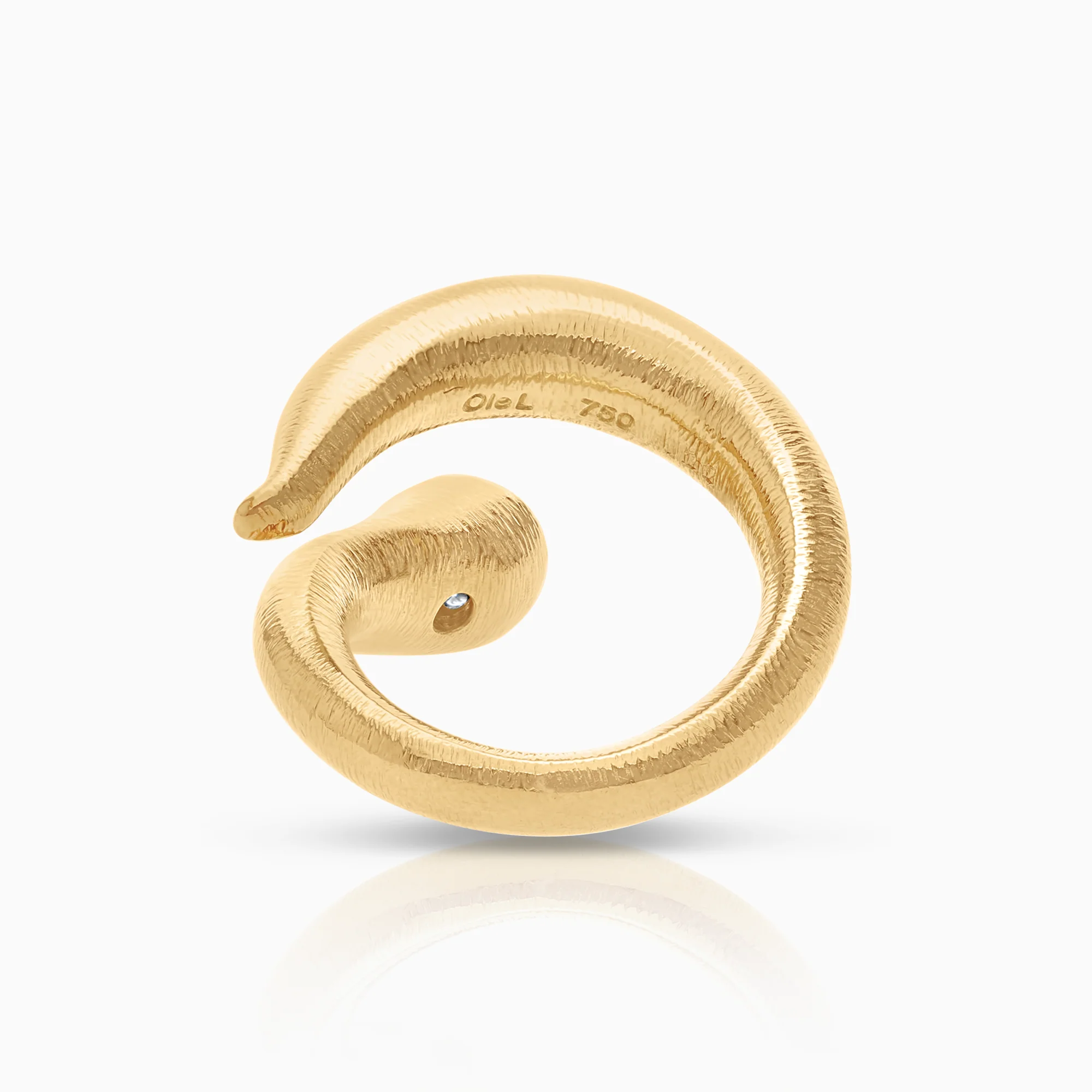 Diamond ring Ole Lynggaard 0.22ct 18K gold - Image 4