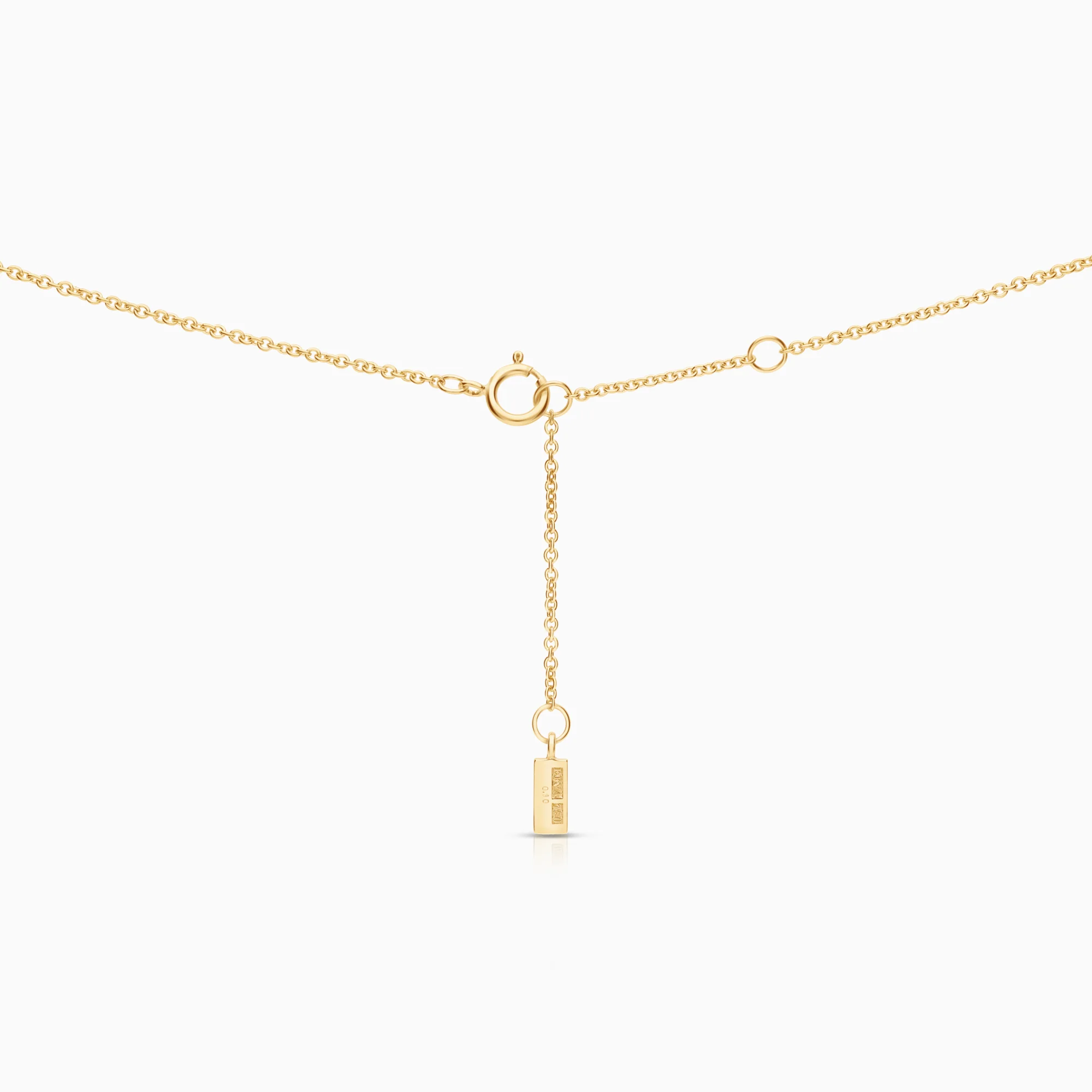 Efva Attling diamond necklace 0.10ct 18K gold - Image 2