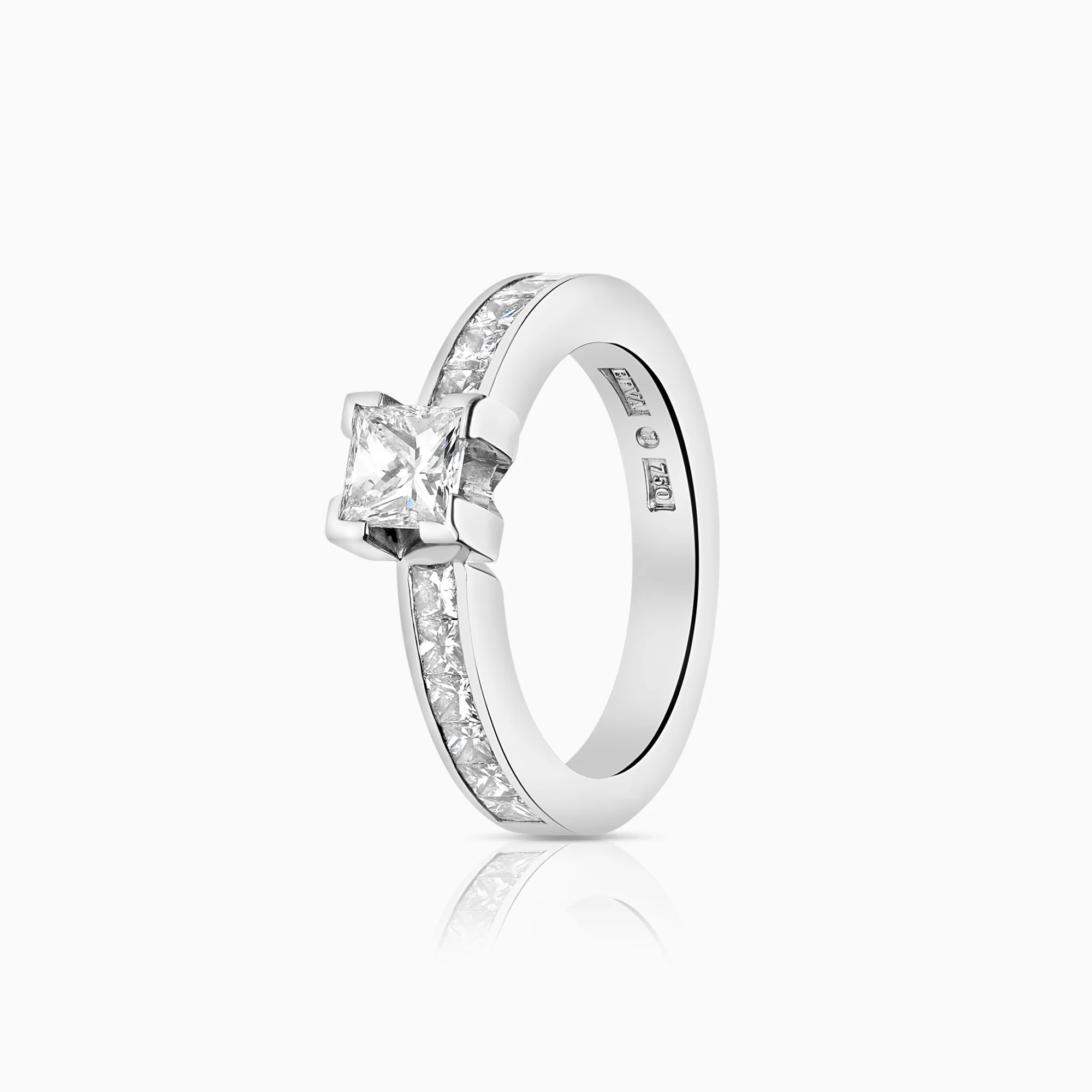 Efva Attling Rock Star ring 1.15ct 18K white gold - Image 5