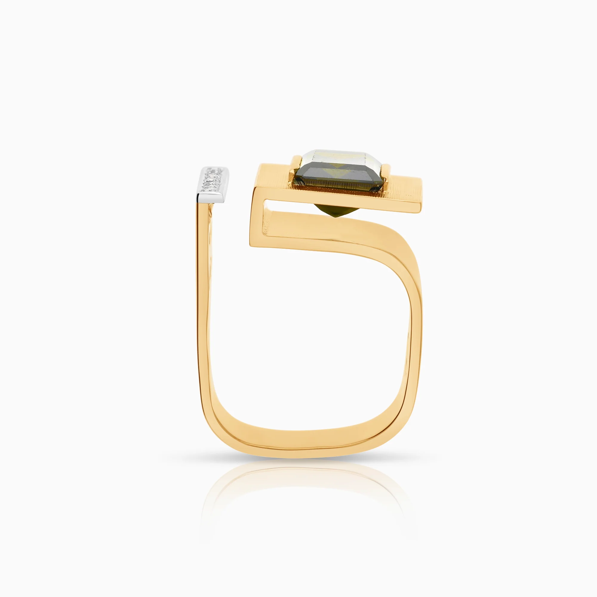 Engelbert gemstone ring tourmaline 18K gold - Image 3