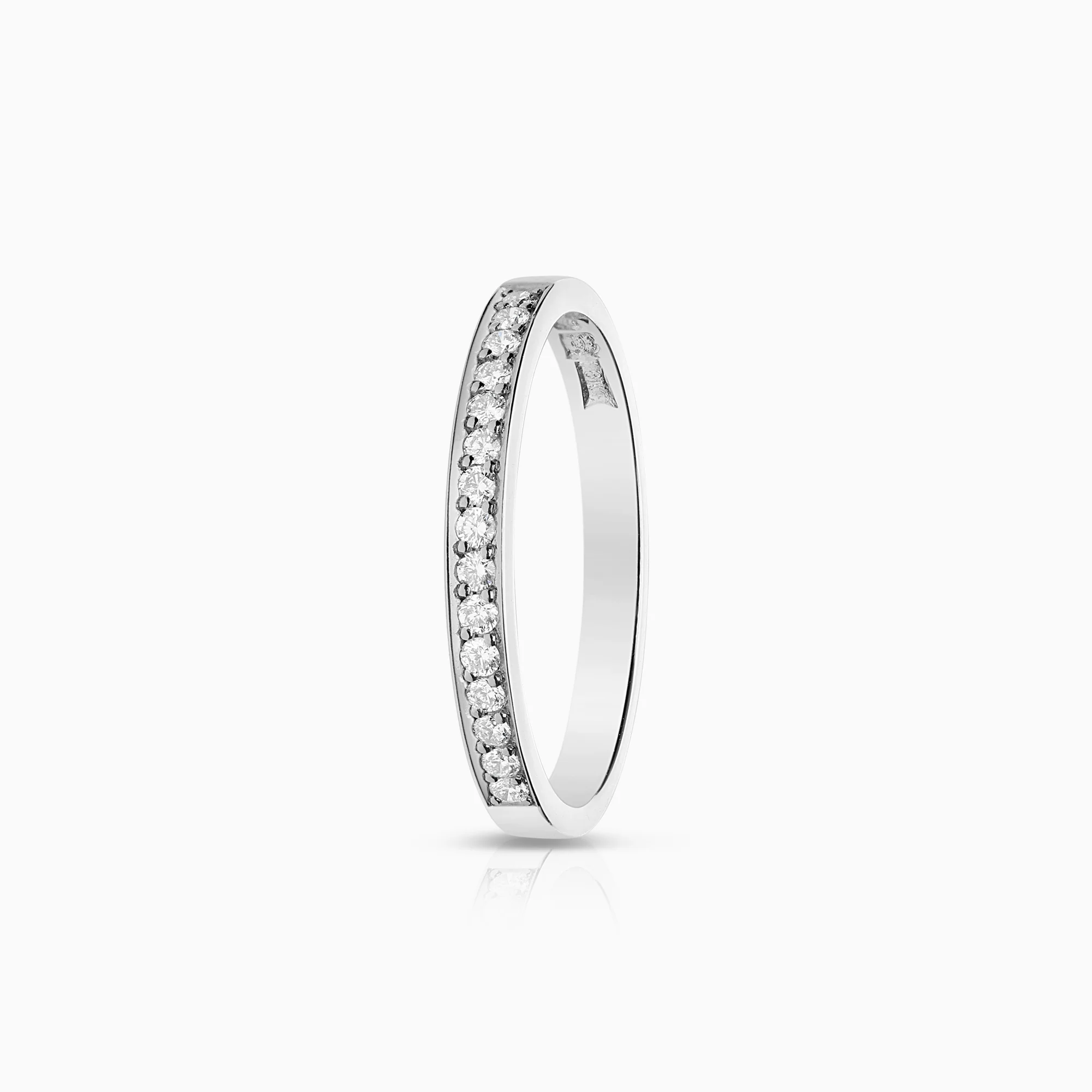Engelbert Eternity Ring 0.15ct 18K white gold