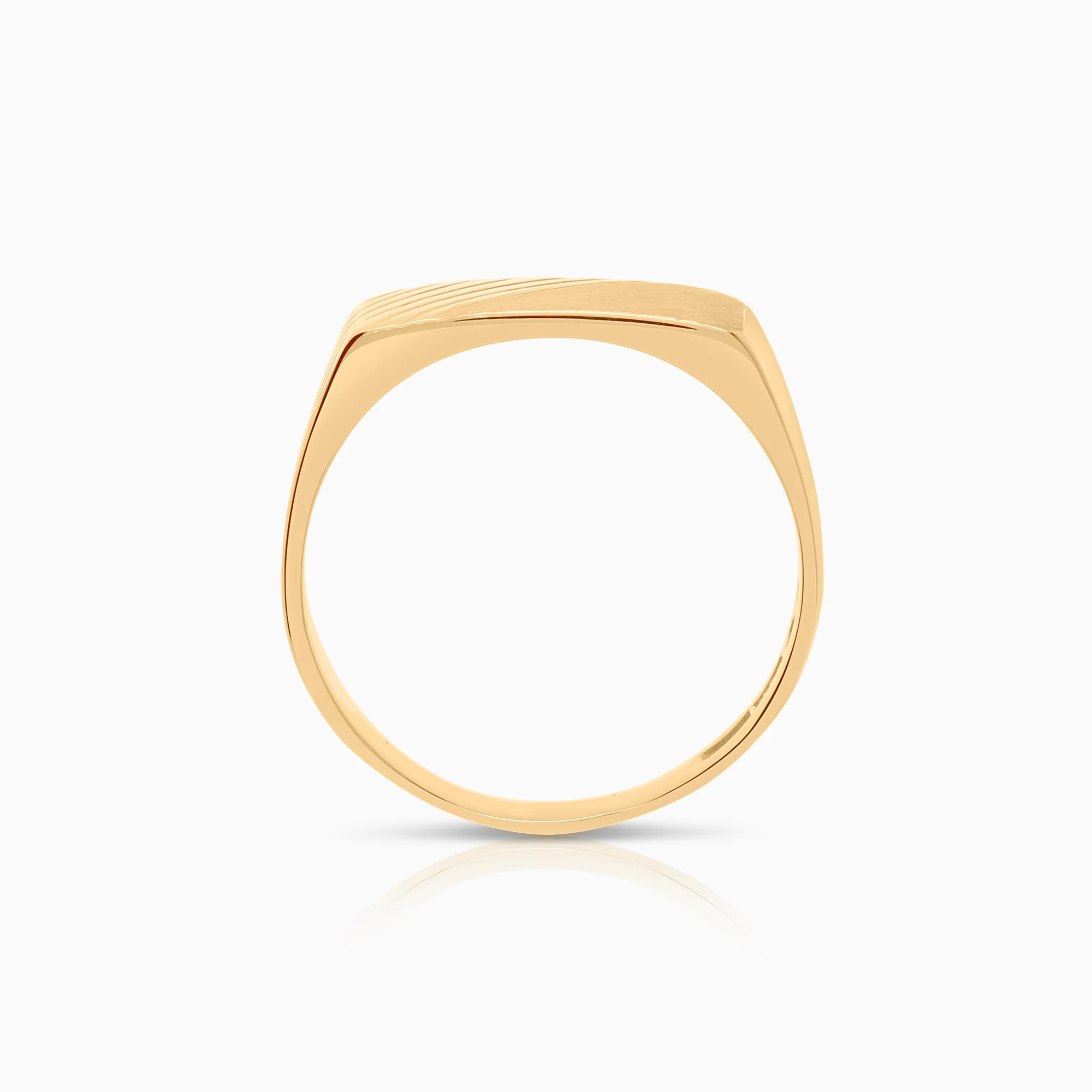 Engelbert signet ring 7.80g 18K gold - Image 2