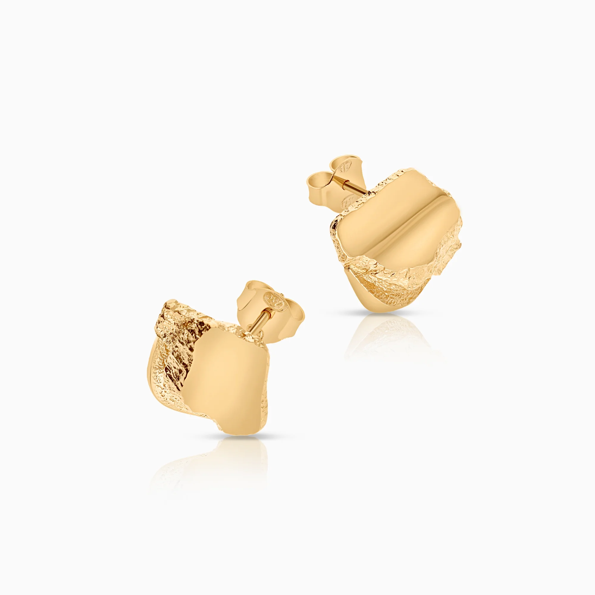 Gold earrings 3.18g 18K gold - Image 2