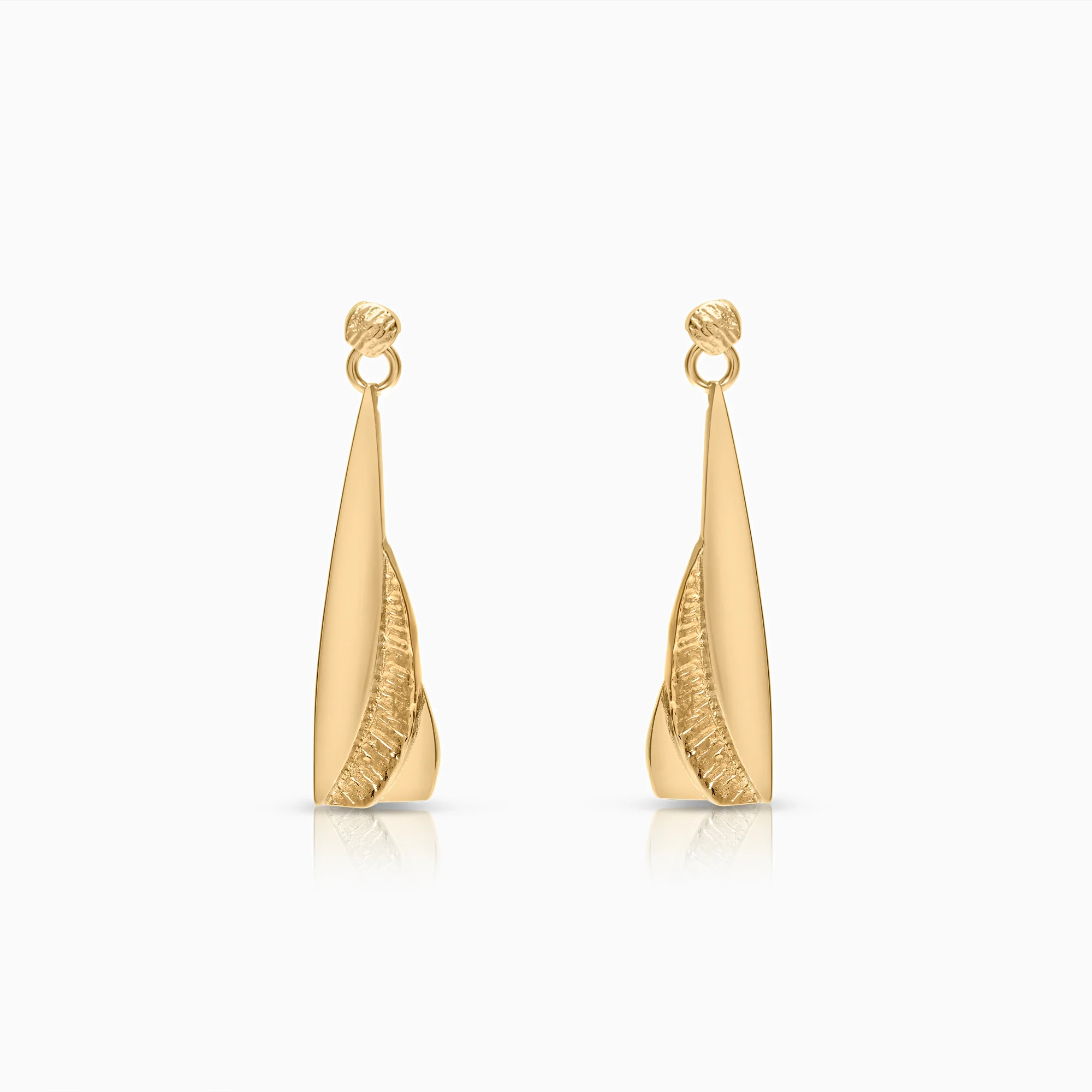 Gold earrings 4.46g 18K gold