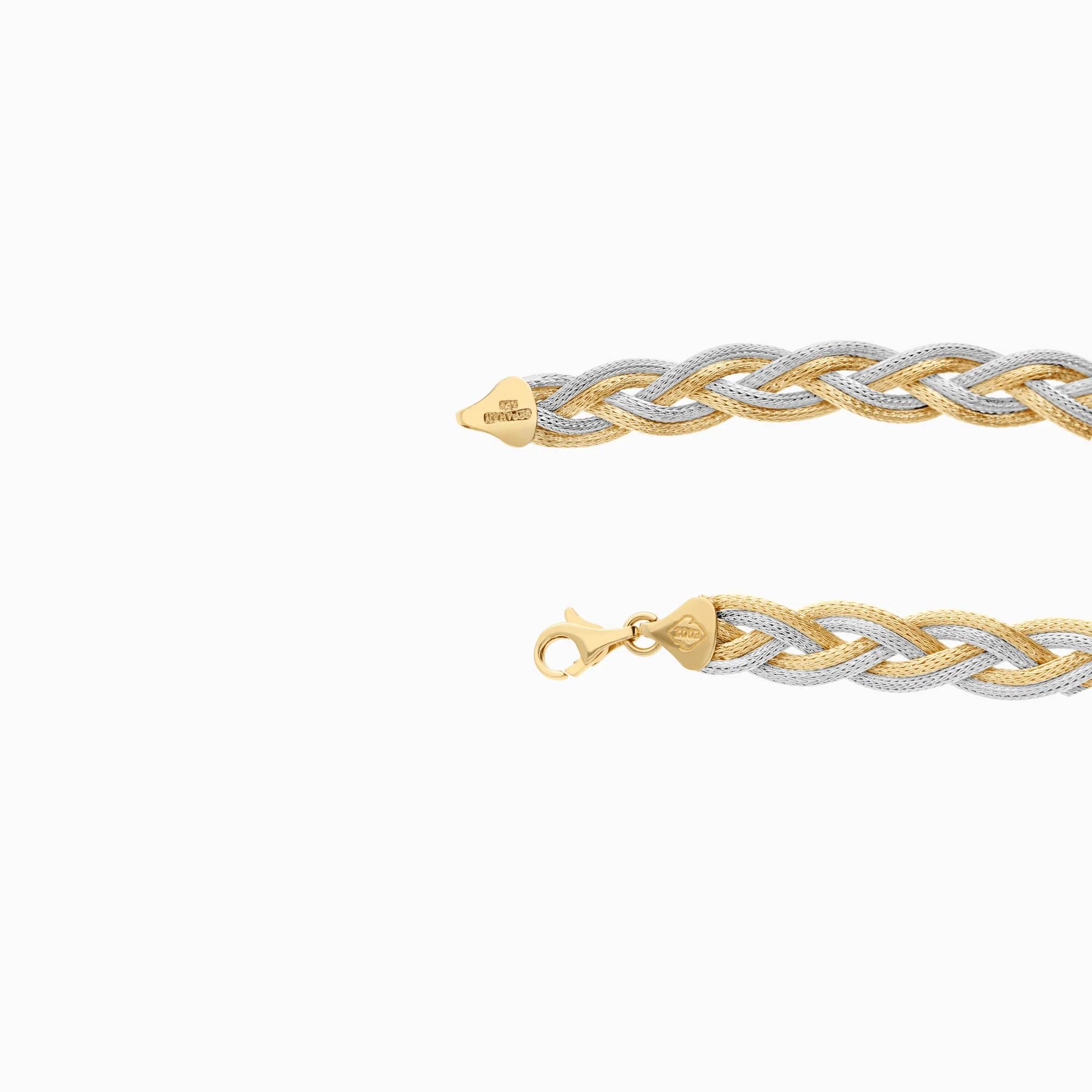 Fantasy link 33.12g 18K yellow/white gold - Image 2