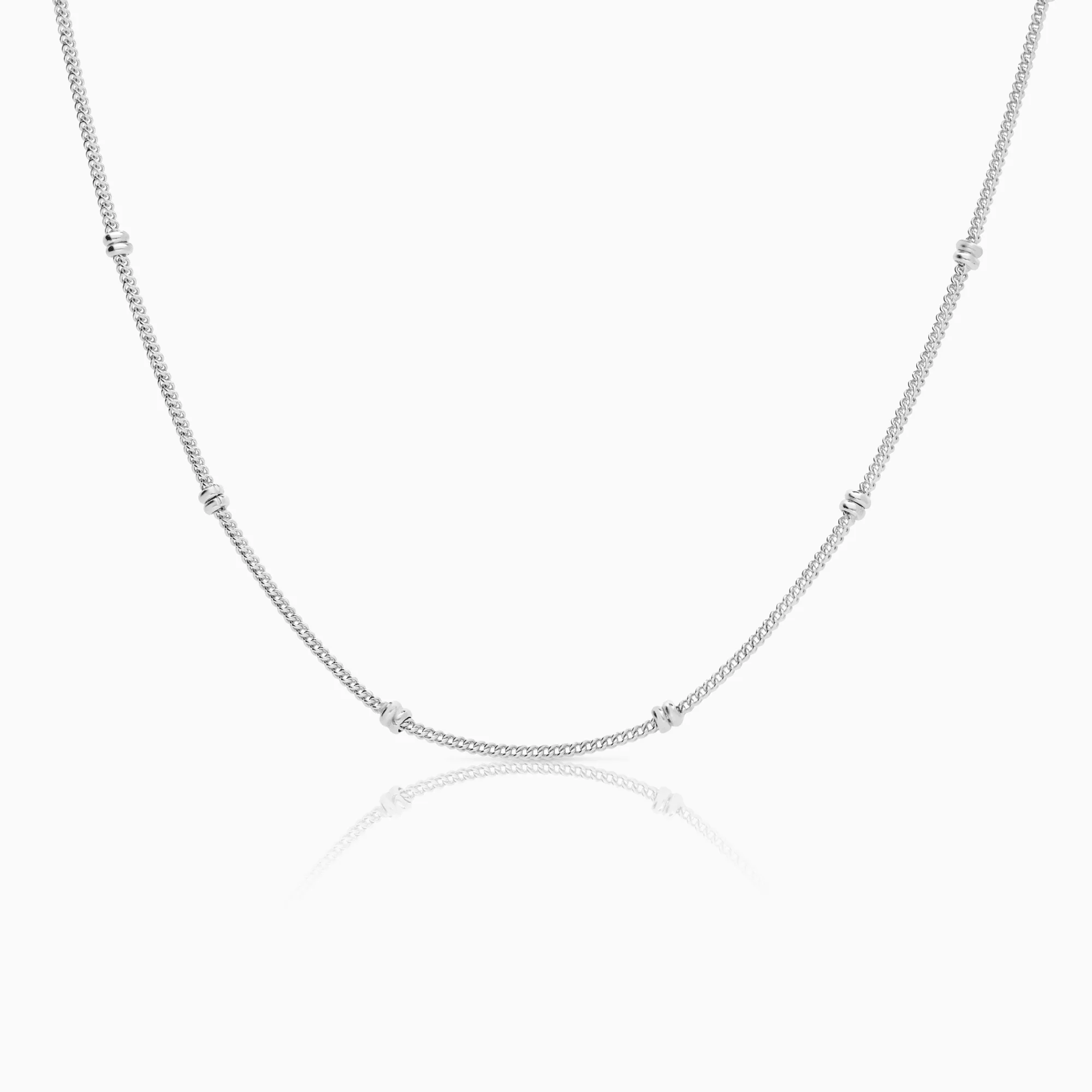 Fantasy link 7.88g 18K white gold