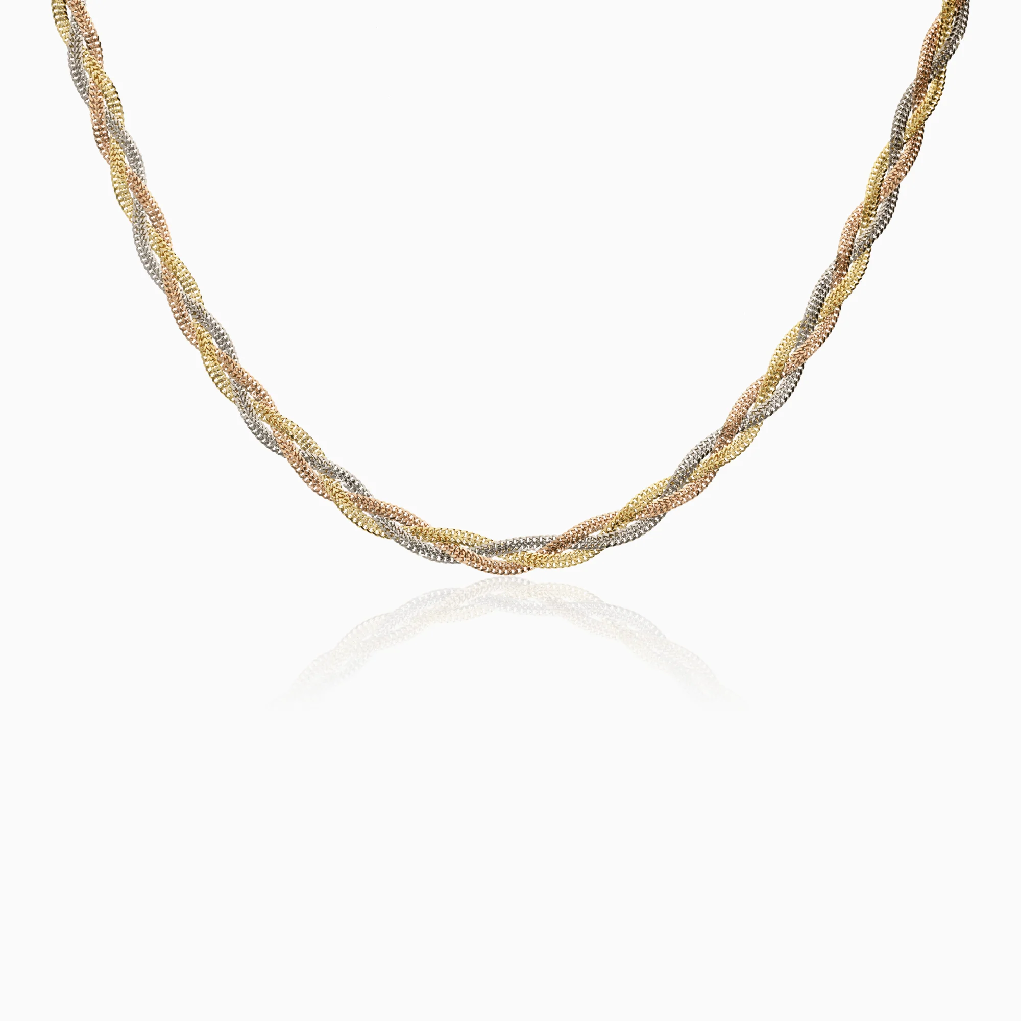 Fantasy chain 9.78g 18K yellow/white/rose gold