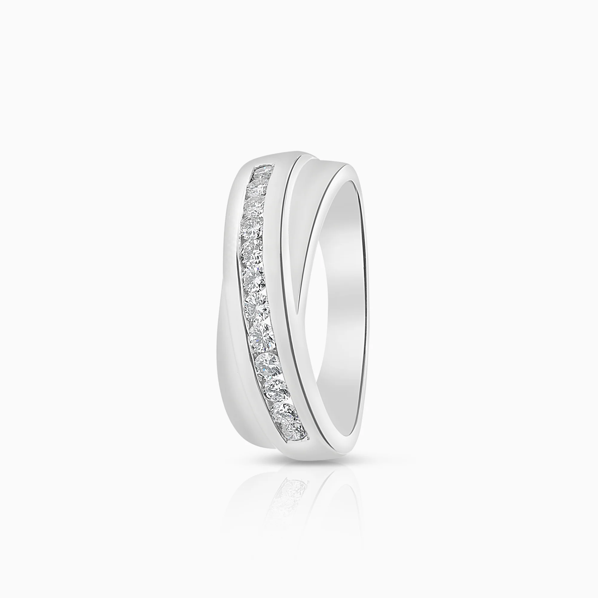 Diamond ring 0.30ct 18K white gold