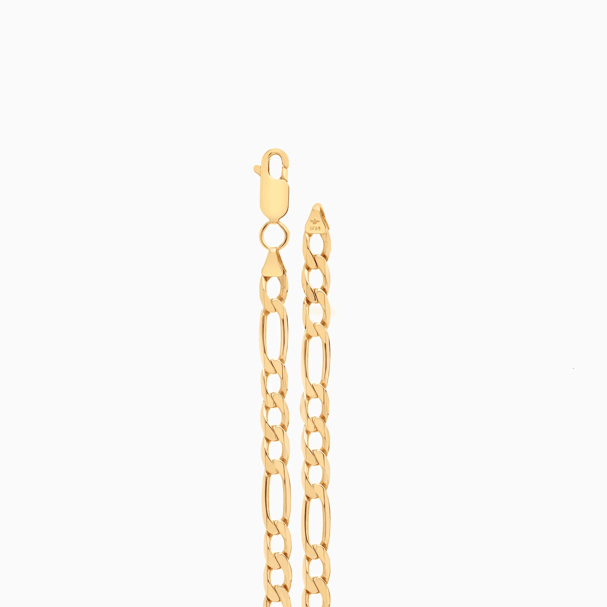Figaro bracelet 8.25g 18K gold - Image 2