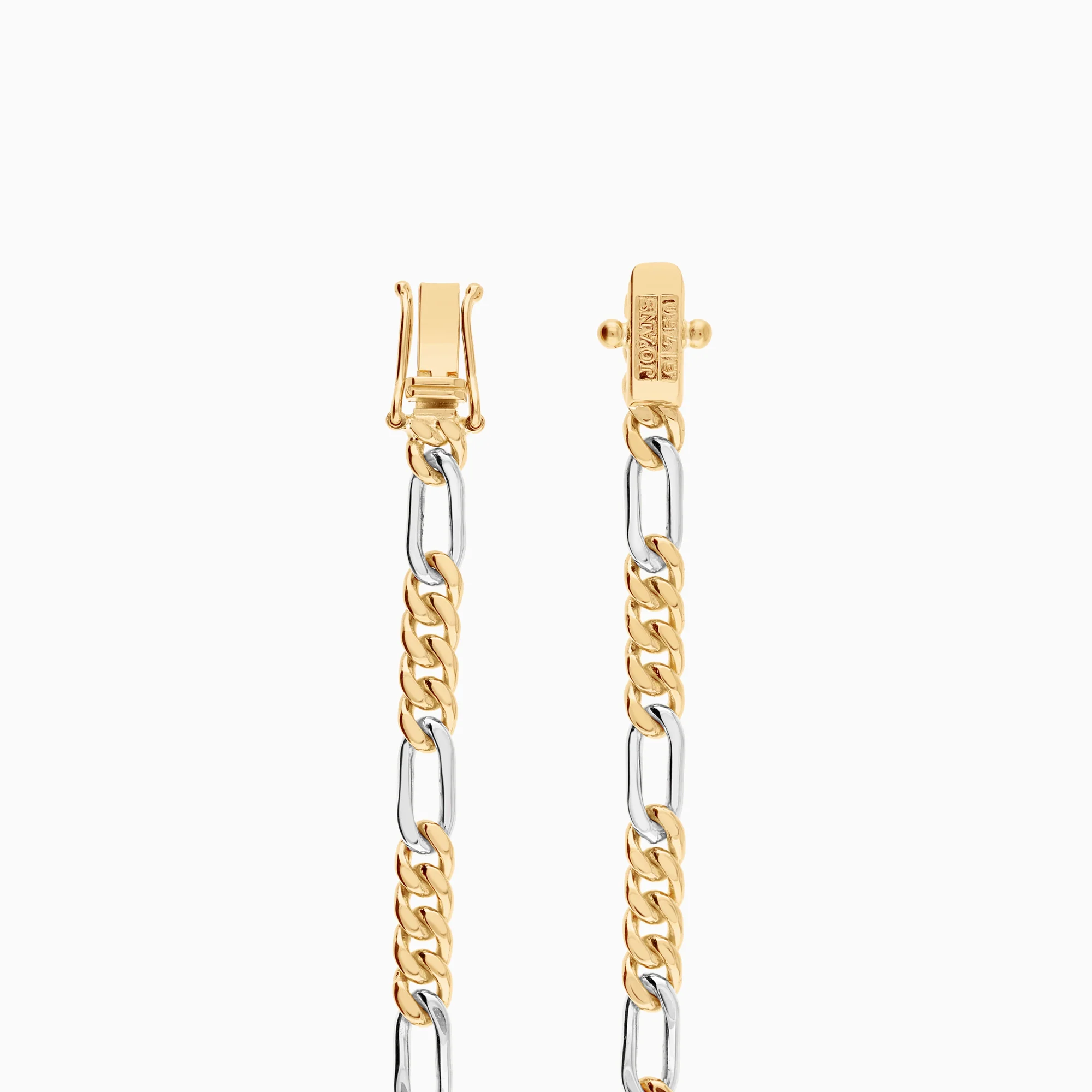 Figaro bracelet 9.68g 18K gold - Image 2