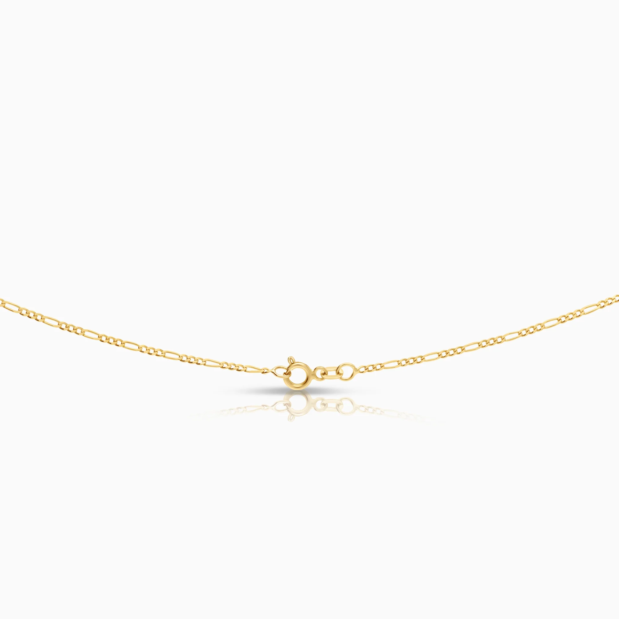 Figaro necklace 1.74g 14K gold - Image 2
