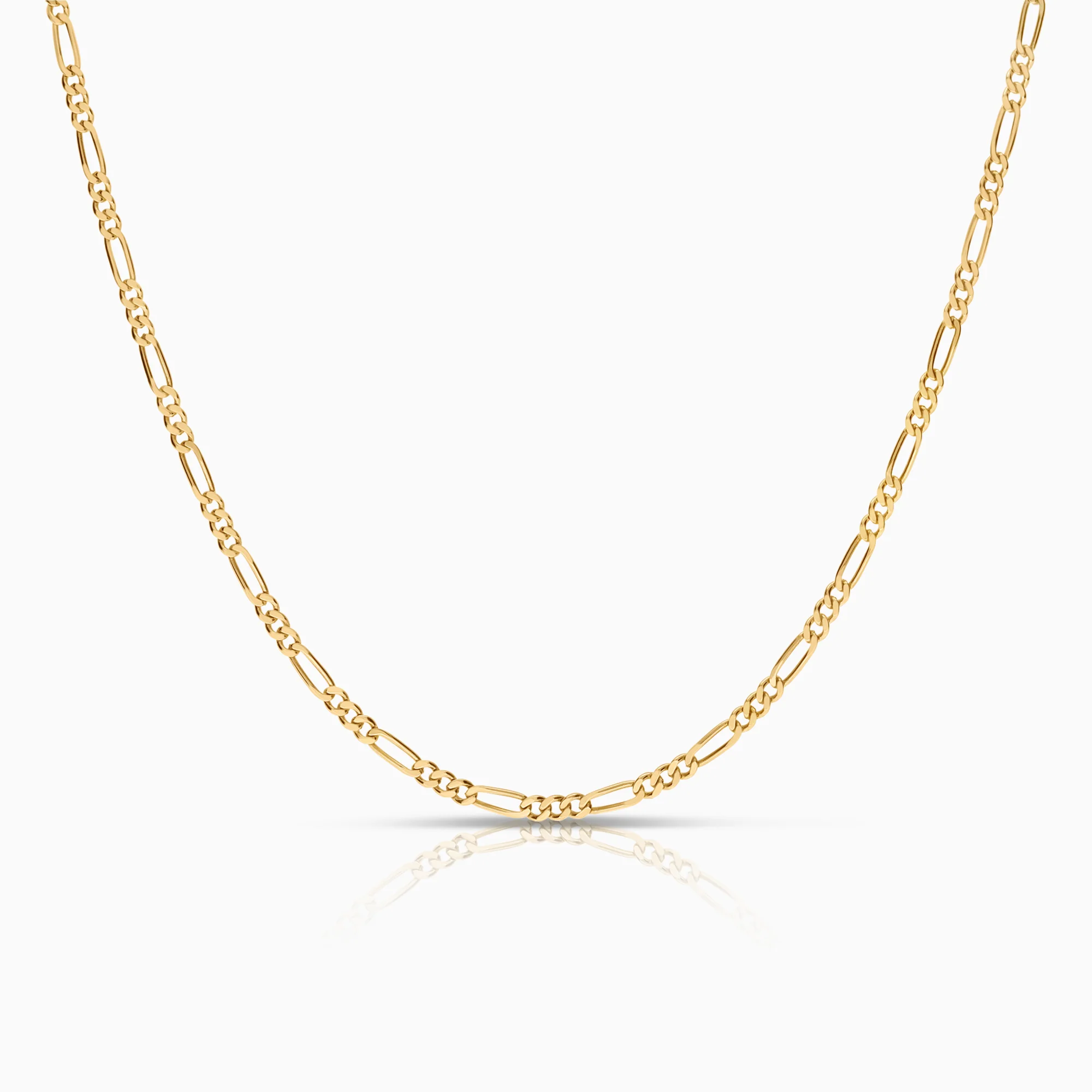 Figaro necklace 5.72g 18K gold
