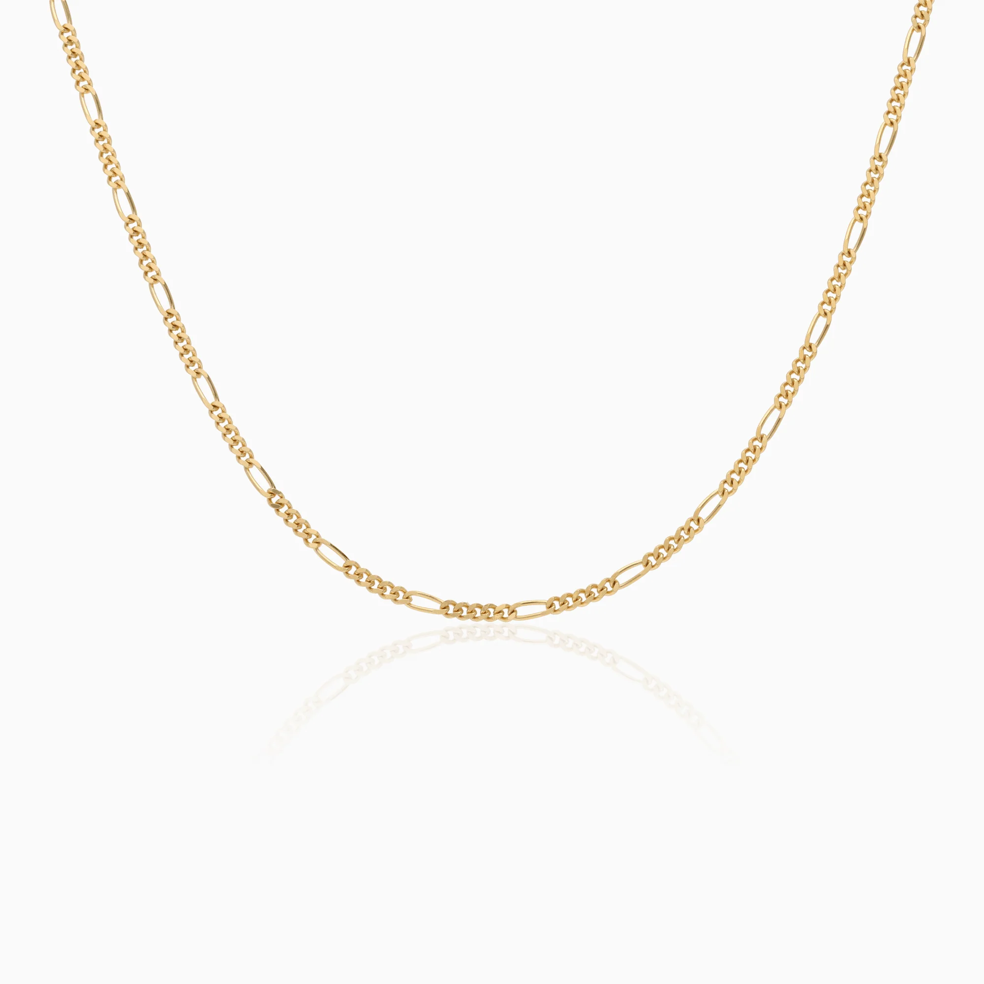 Figaro necklace 7.3g 18K gold