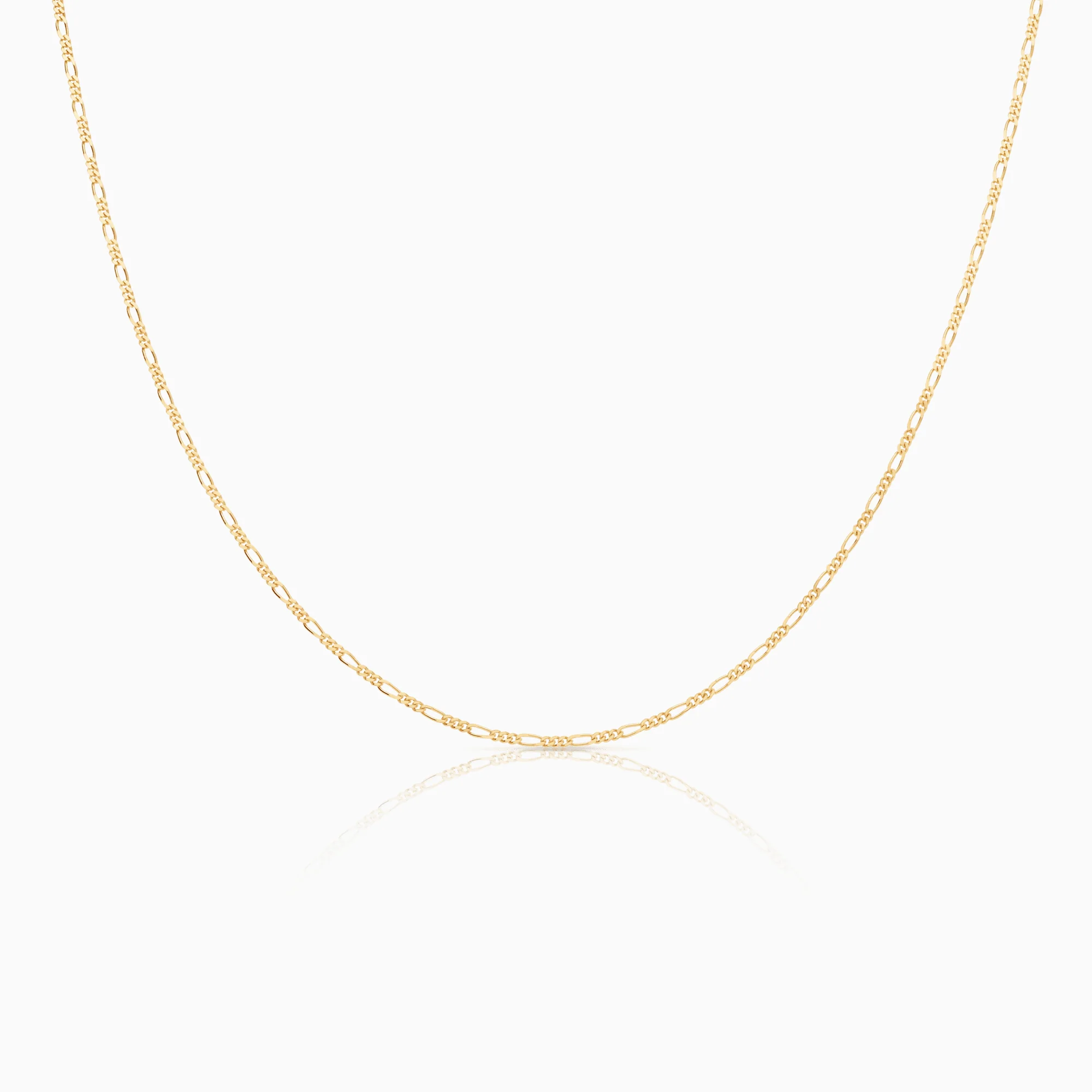 Figaro chain 1.84g 18K gold