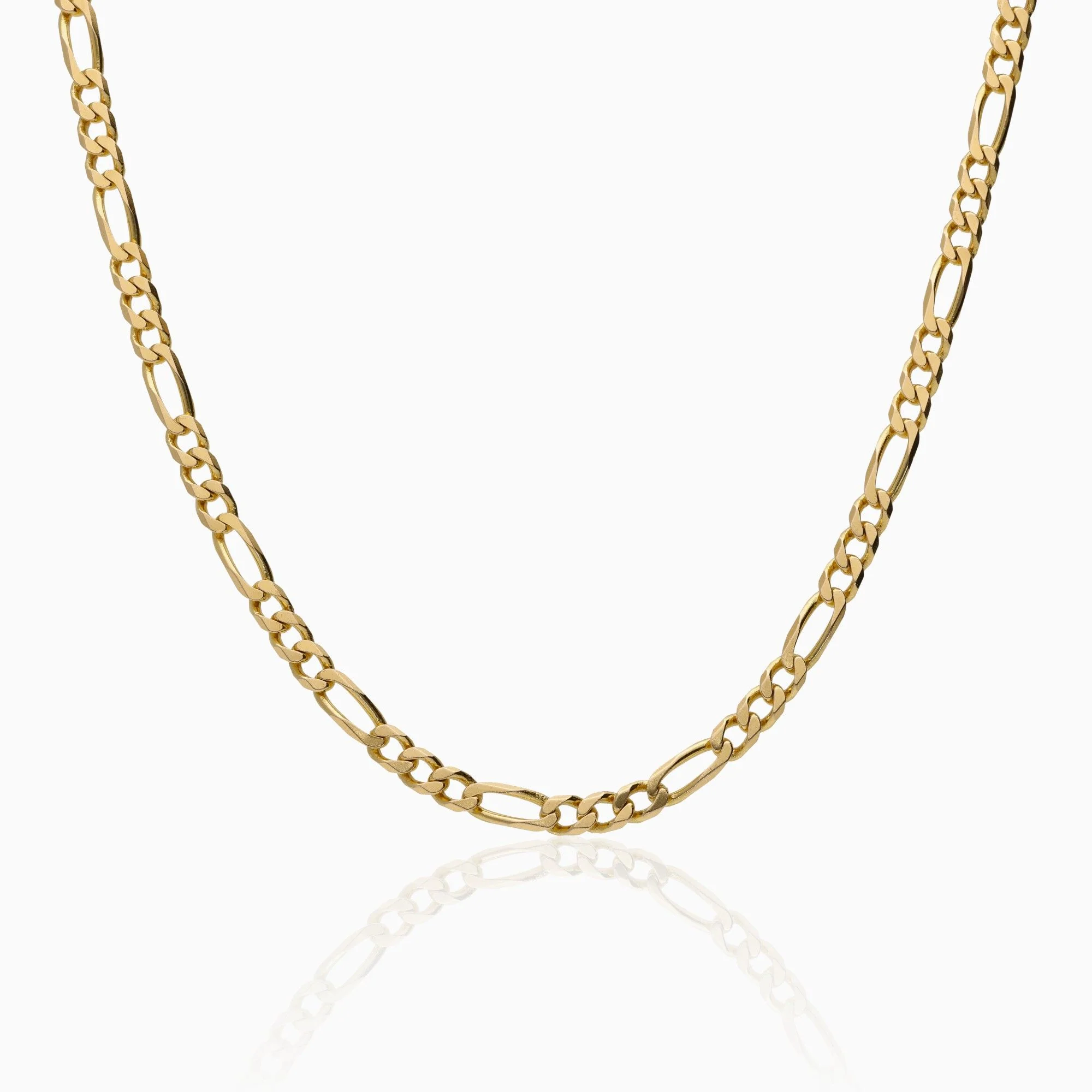 Figaro chain 21.65g 18K gold