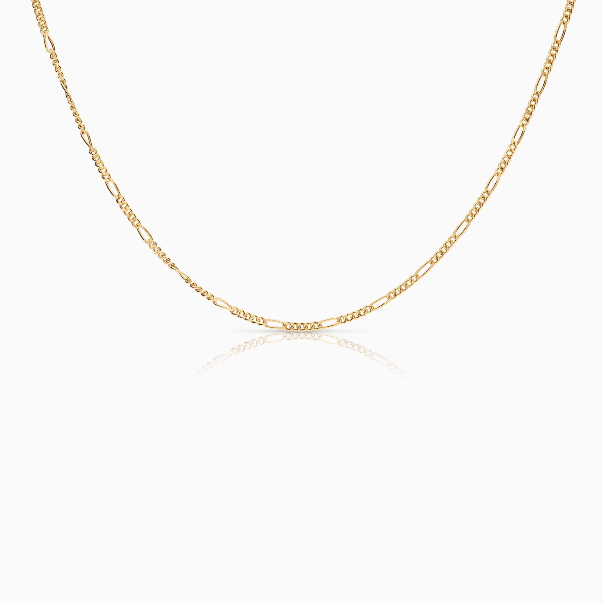 Figaro chain 3.76g 18K gold