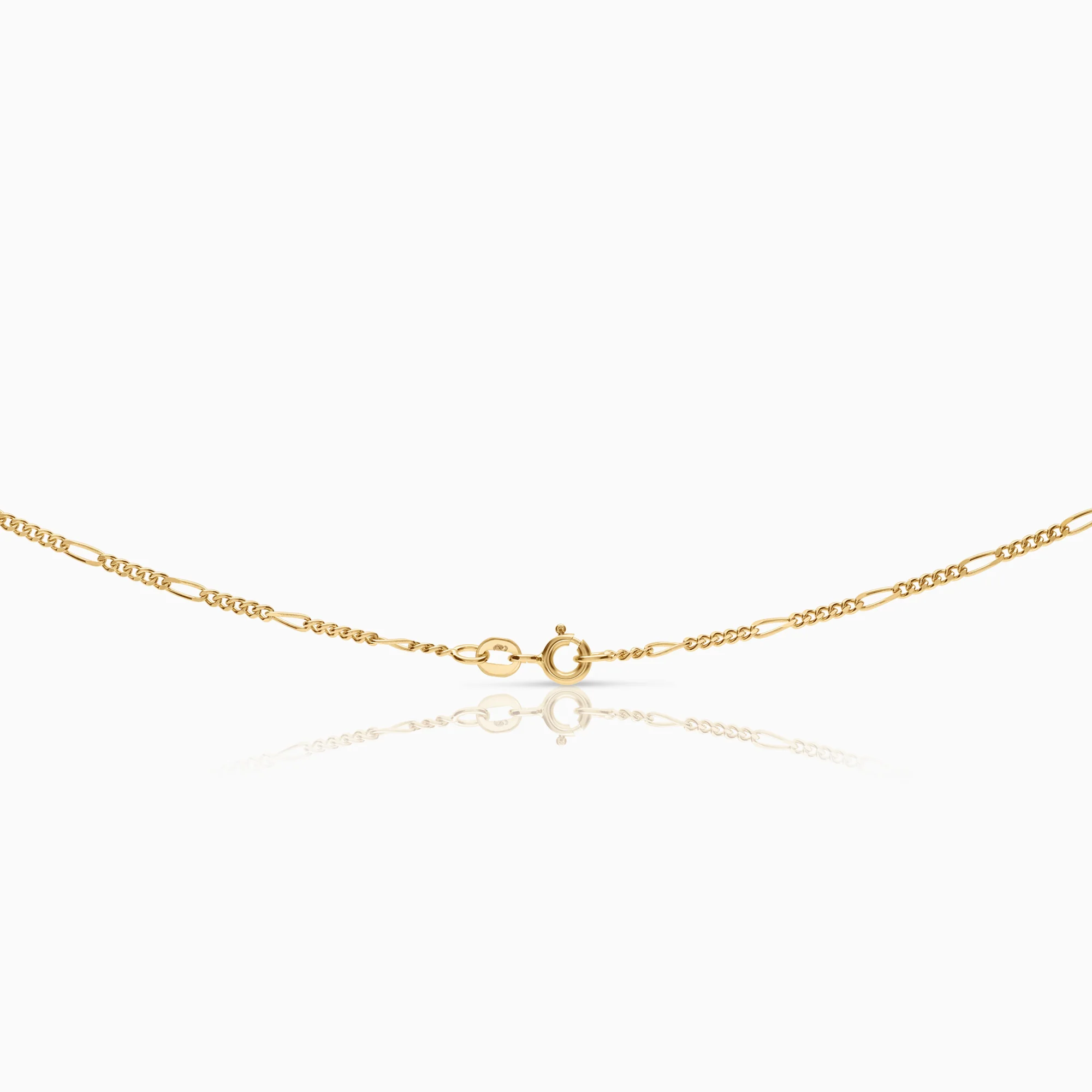 Figaro chain 3.76g 18K gold - Image 2