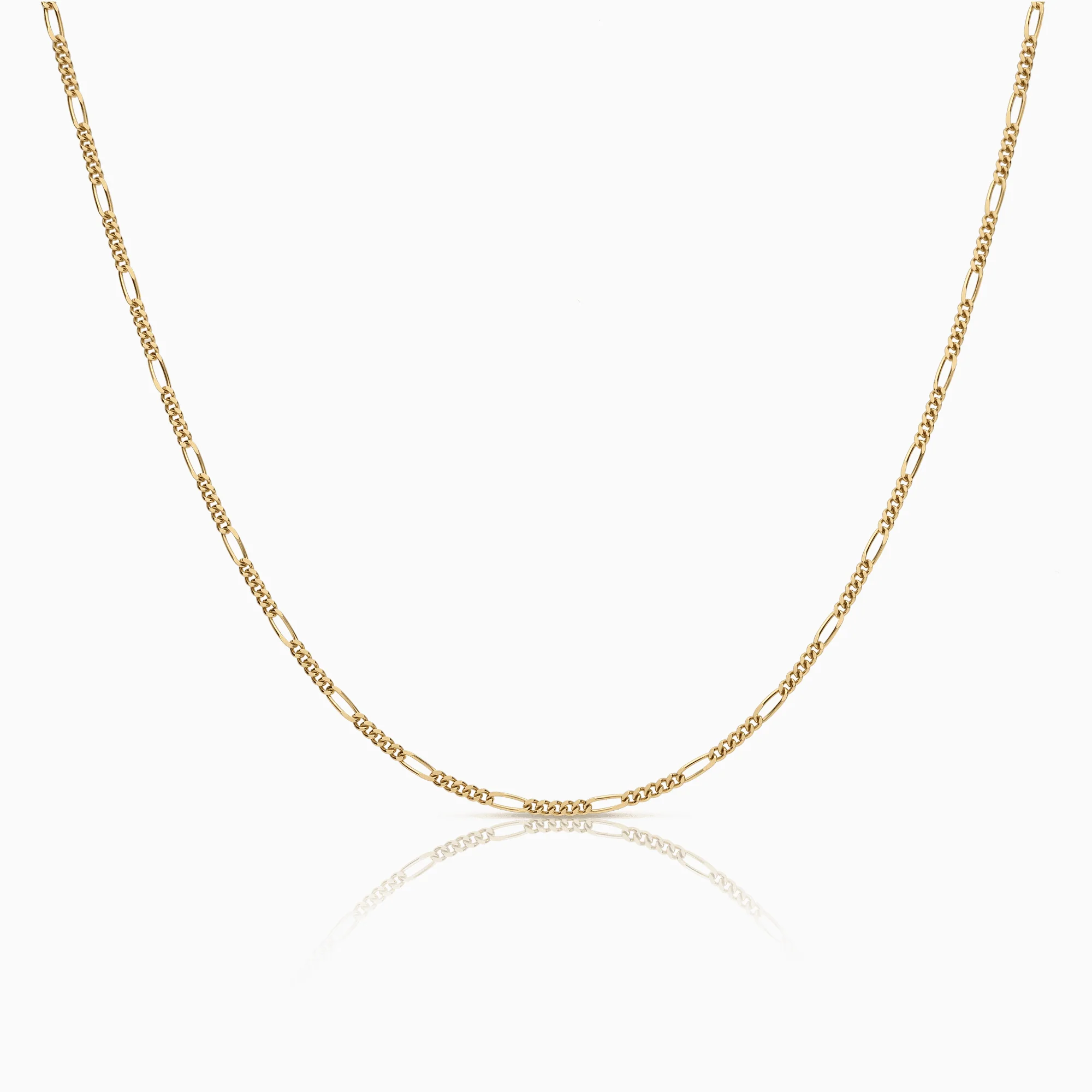 Figaro link 4.46g 18K gold