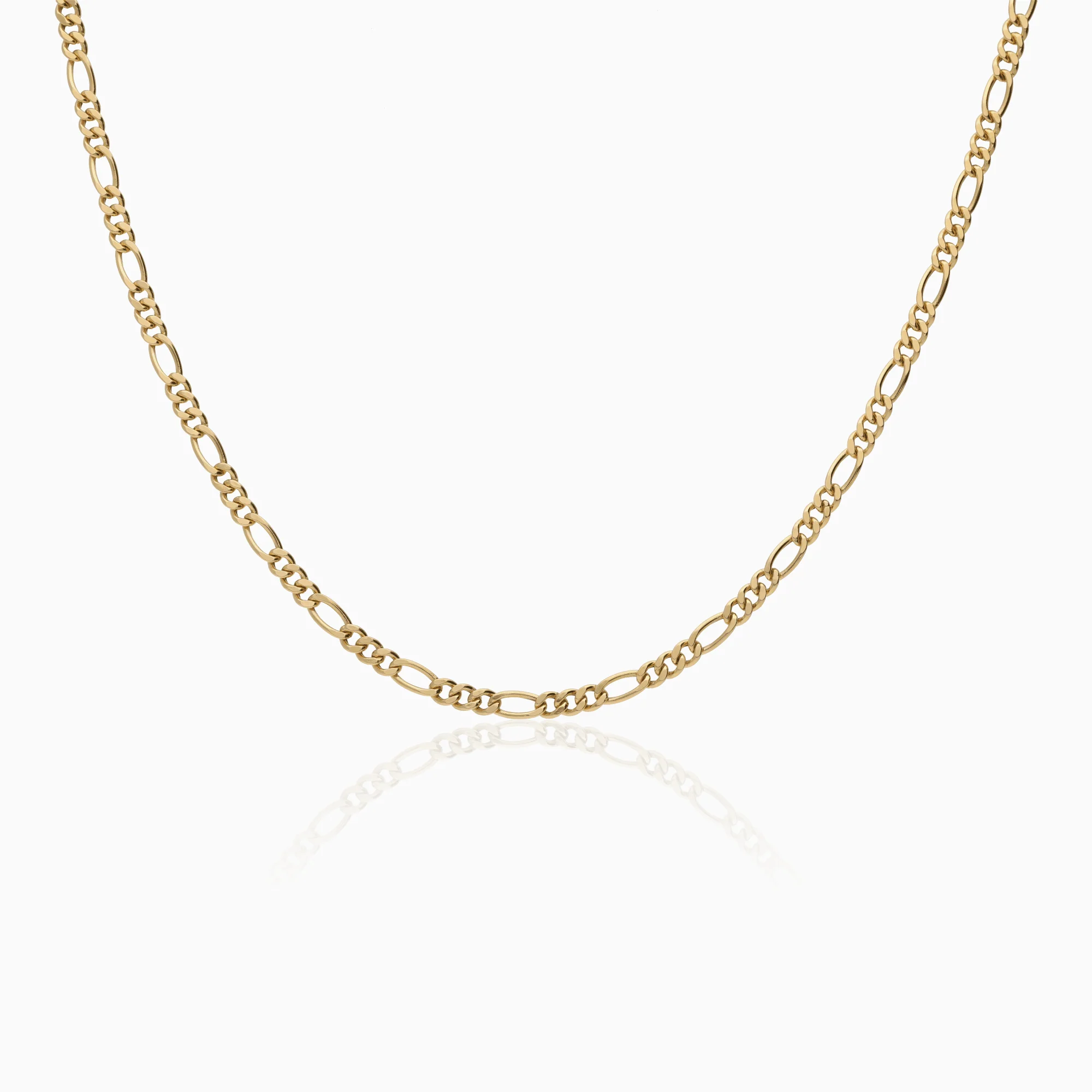 Figaro link 5.53g 18K gold