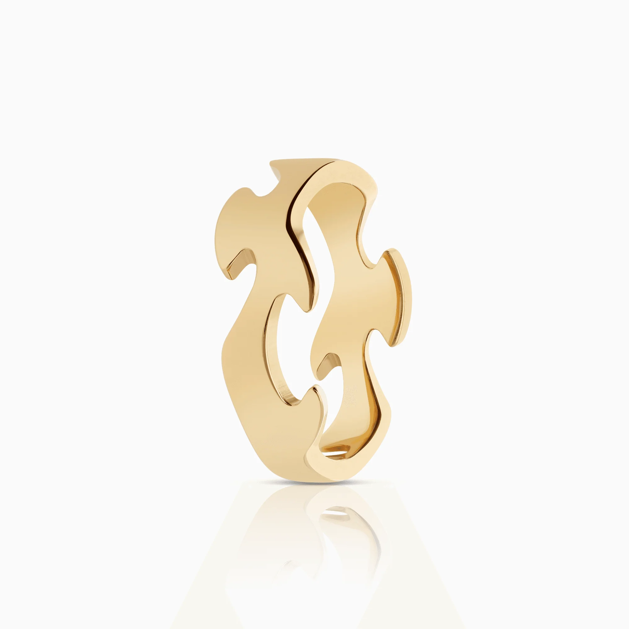 Georg Jensen Fusion ring 0.19ct 18K - Image 3