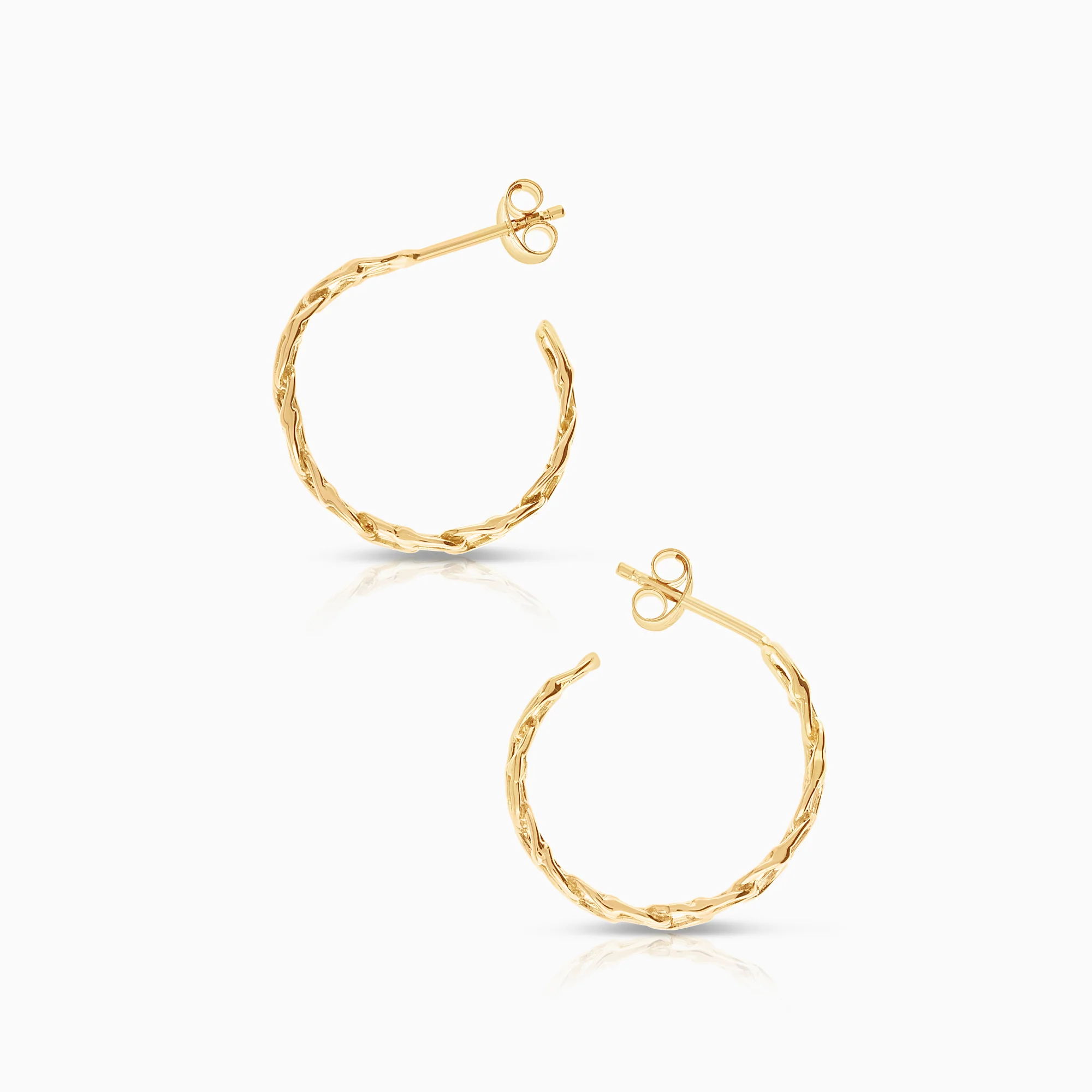 Gold earrings Bismarck 3.19g 18K gold - Image 2